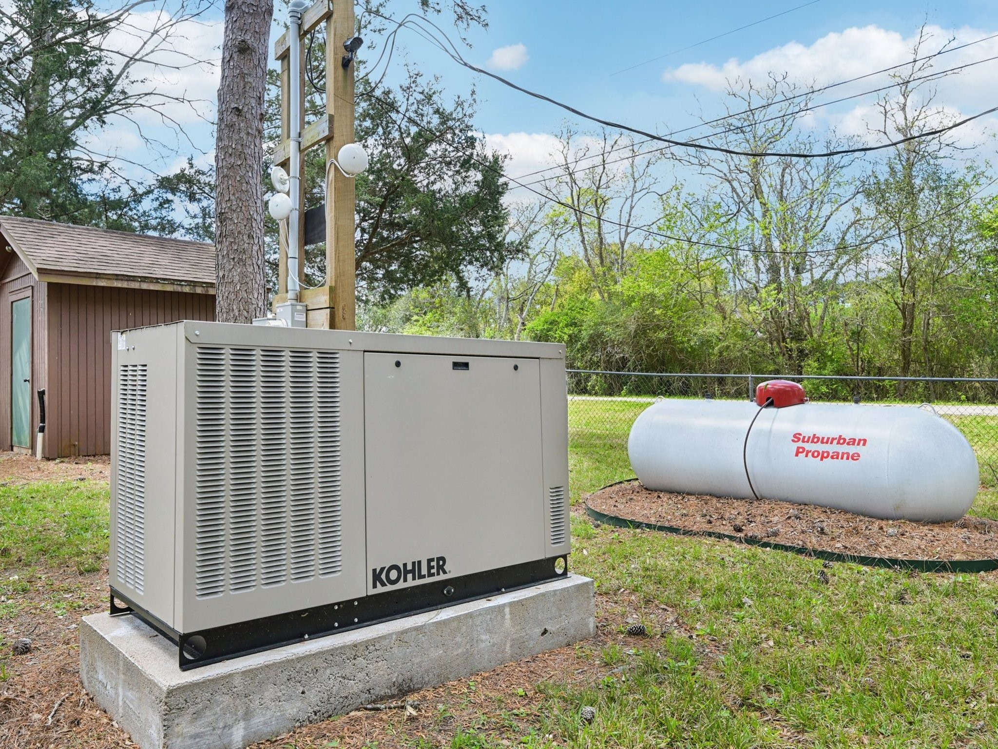 This generator offers peace-of-mind during storms.
