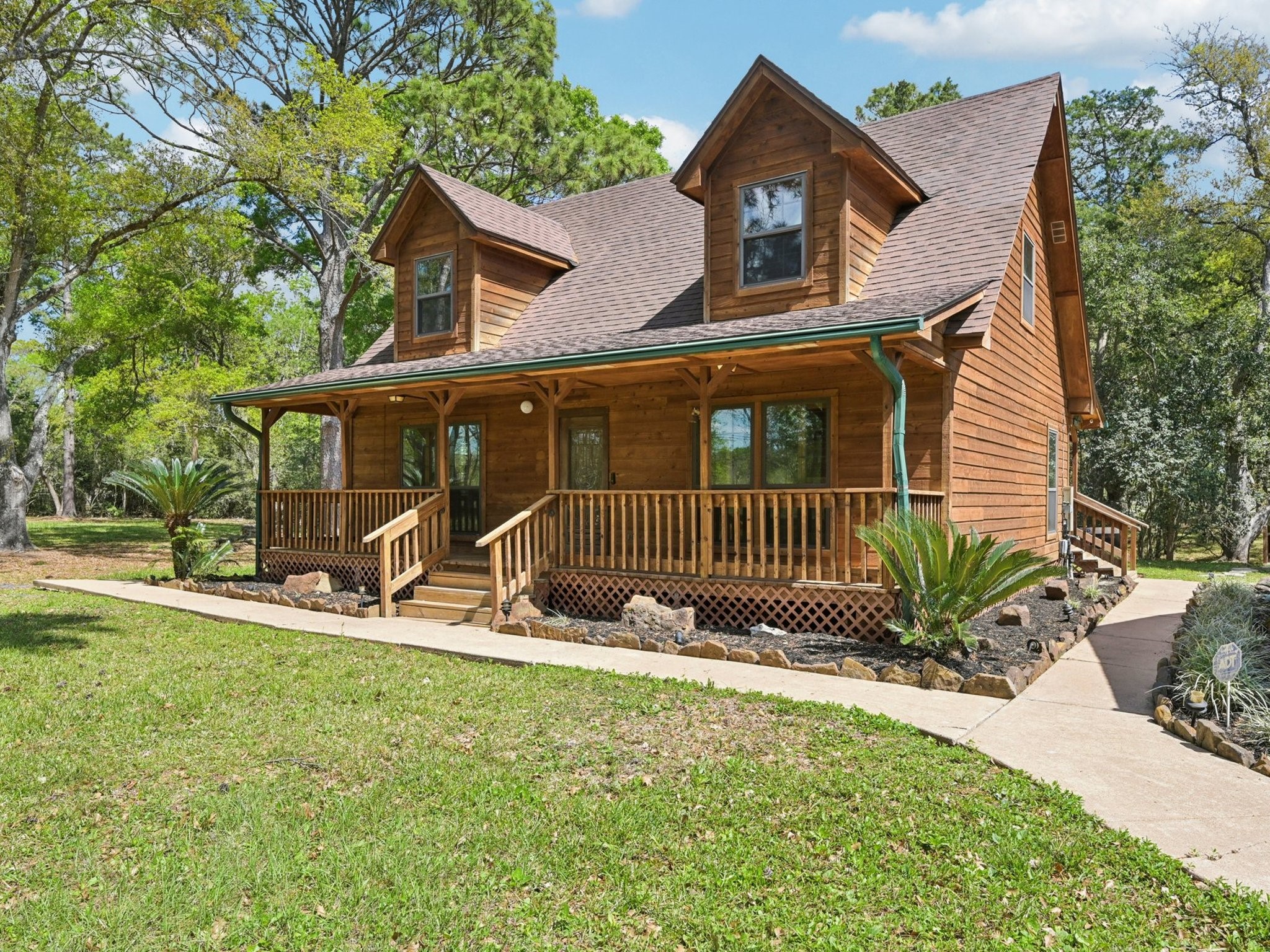This amazing home offers country living with nearby city amenities.