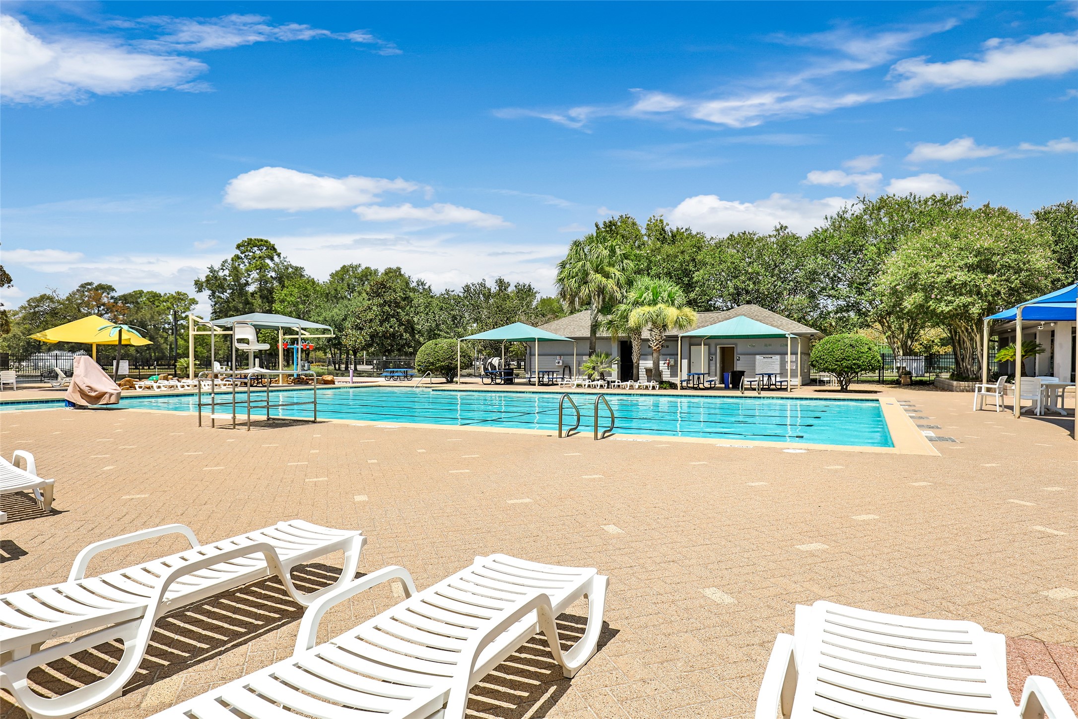 Enjoy the community pool and recreation amenities available in Summerwood