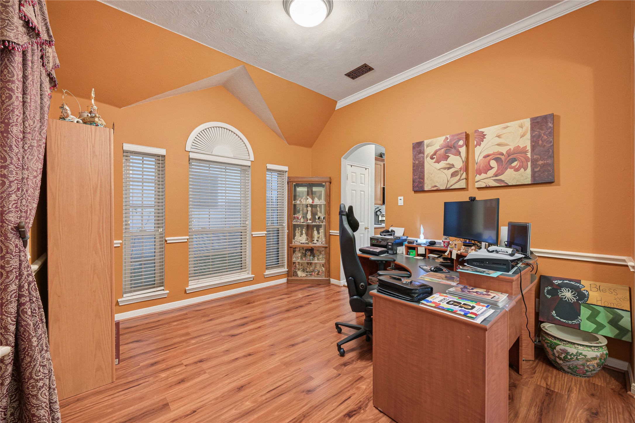Office or Dining room as you come through the front door