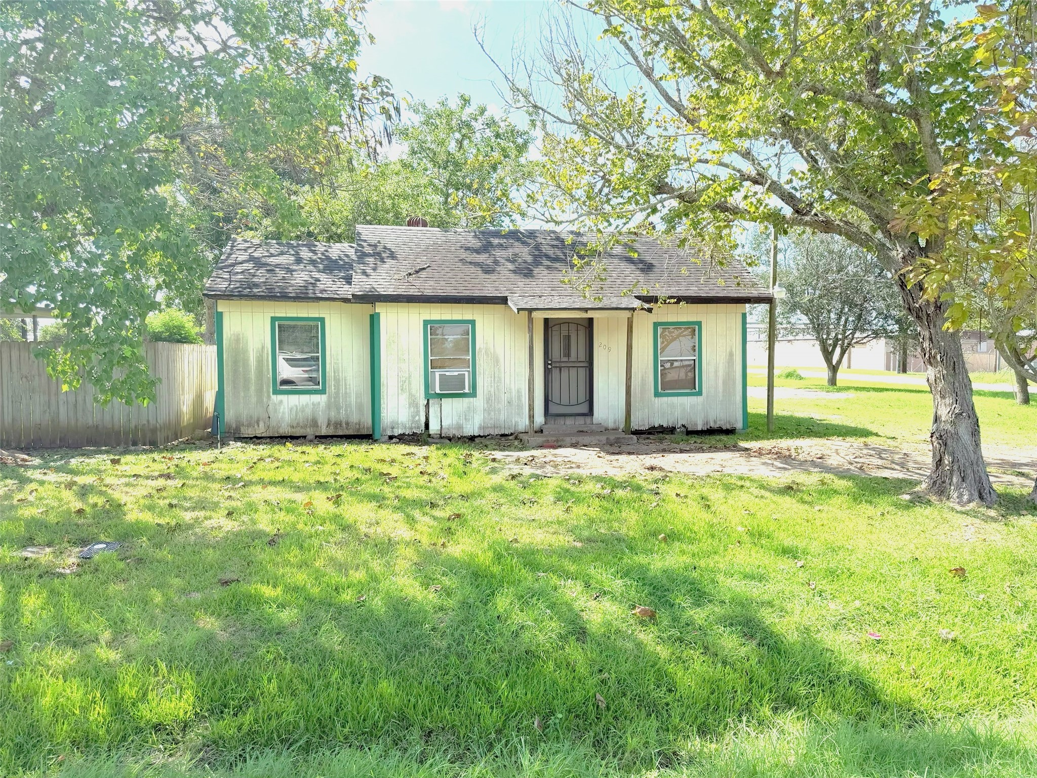 The first house was built in 1940.  It has two bedrooms and one bath.