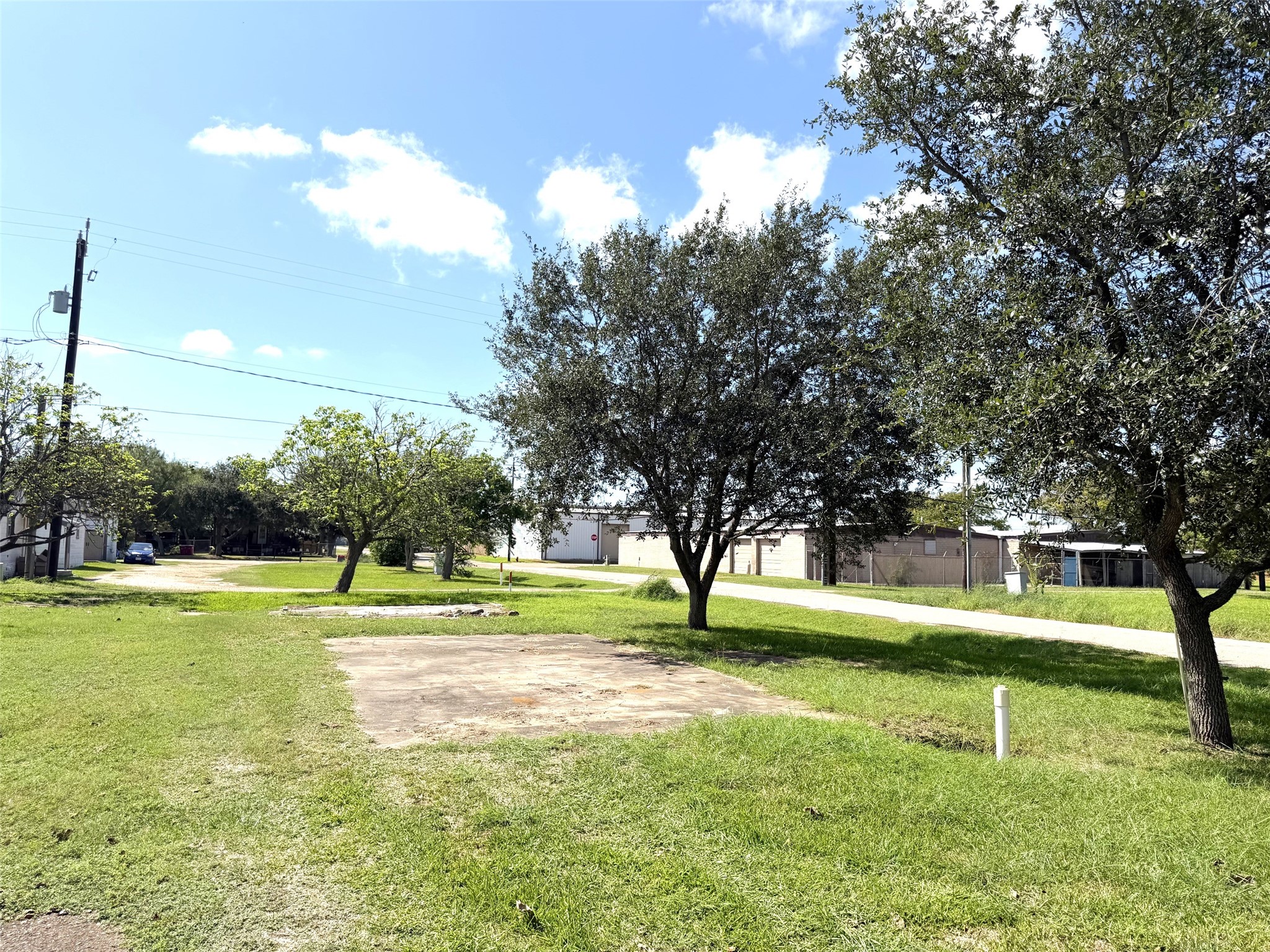 There is also a slab for a third house or parking an RV.  So much potential!