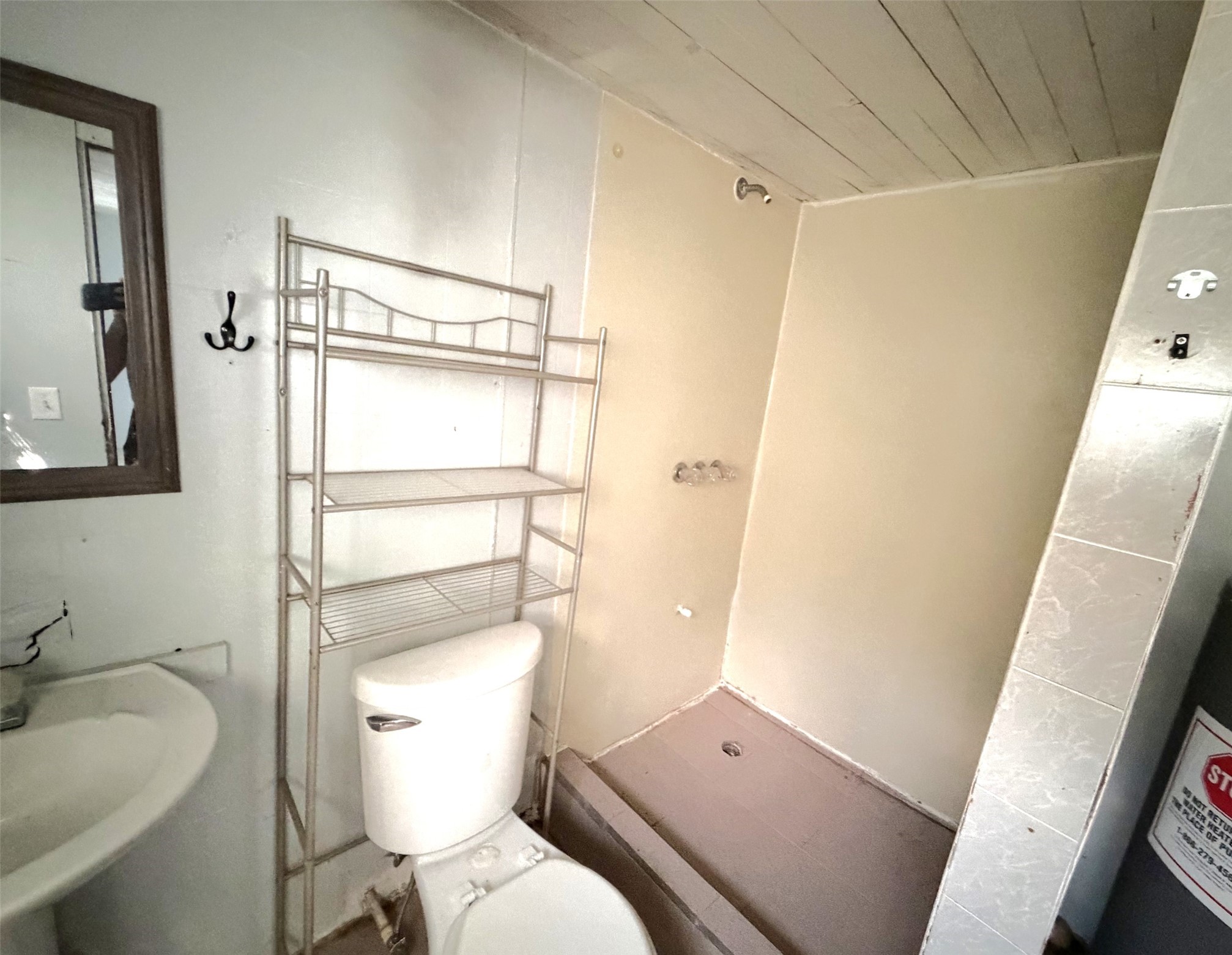 Bathroom of the second house.
