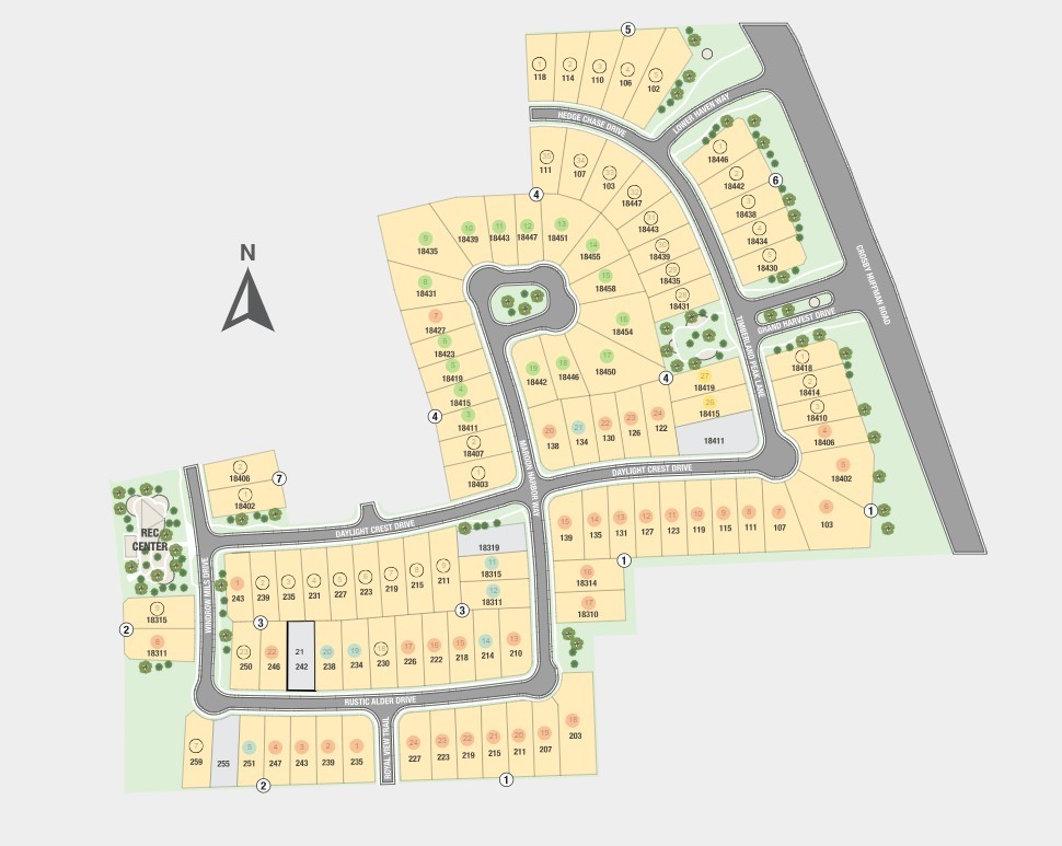 242 Rustic Alder Drive Sitemap