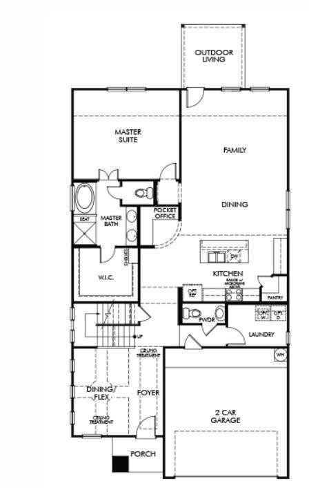 1st floor - All floorplan information to verified independently.