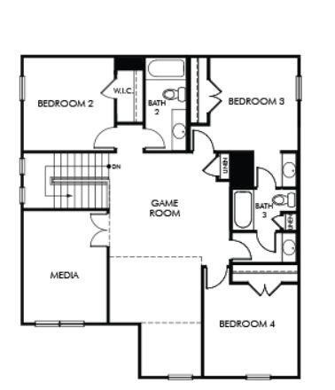 2nd floor - All floorplan information to verified independently.
