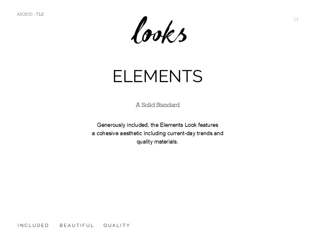 Introducing K. Hovnanian Elements Look!