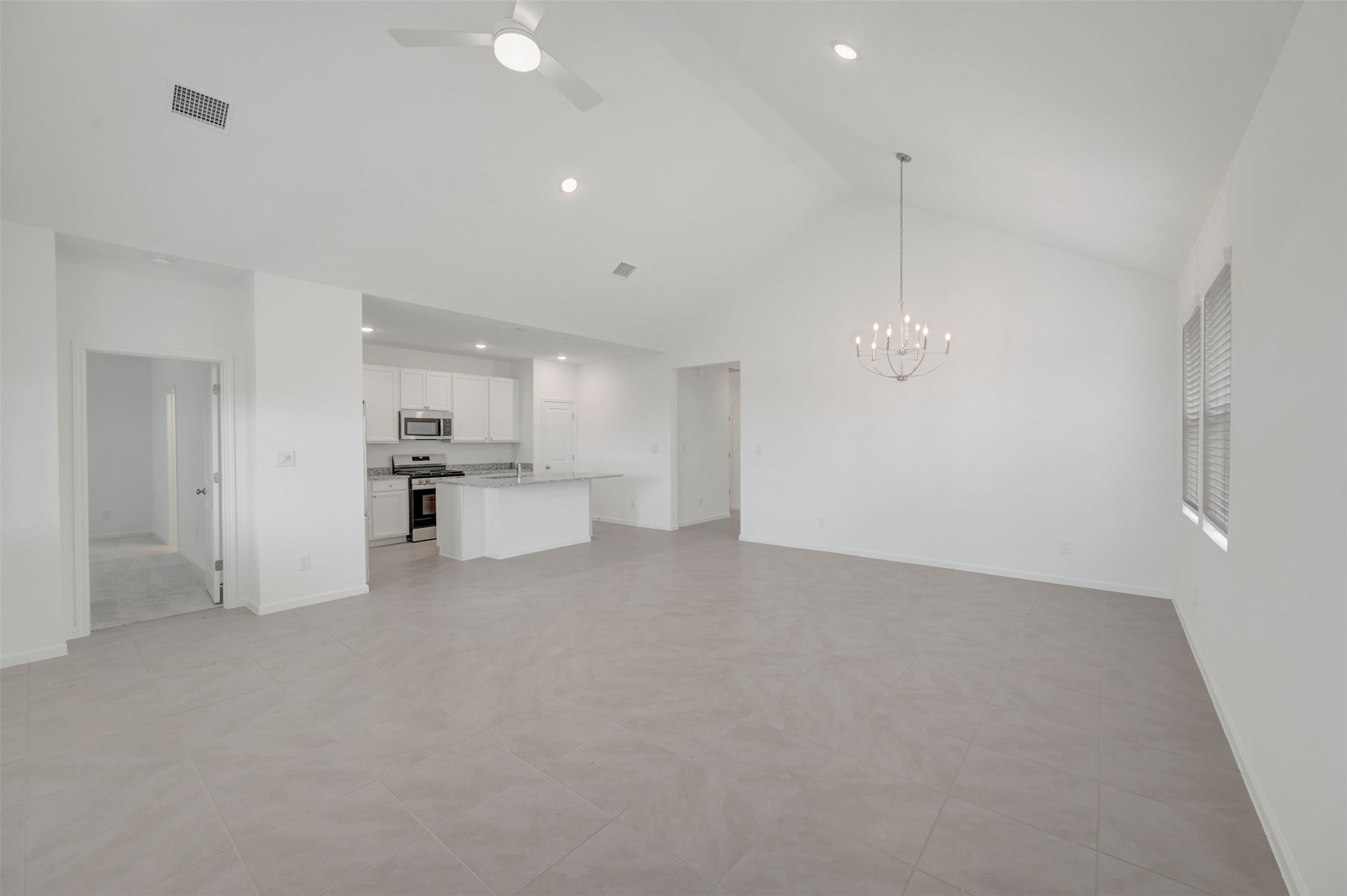 Open living area