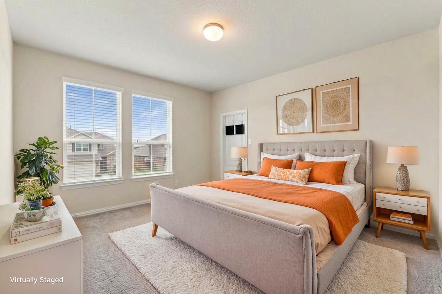 Fourth Bedroom is spacious and also has walk in closet