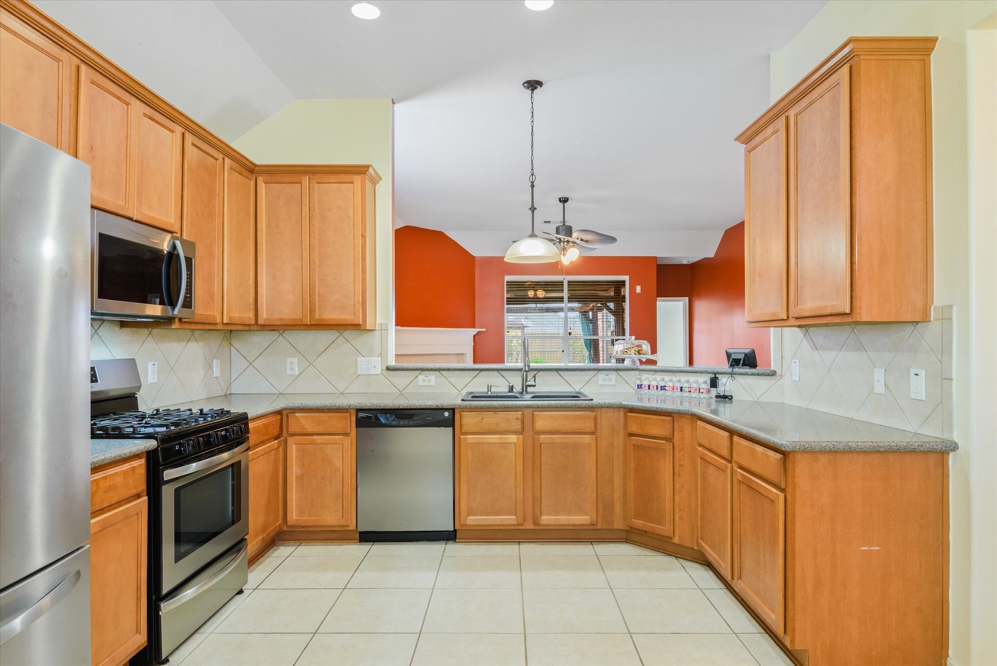 Full view kitchen