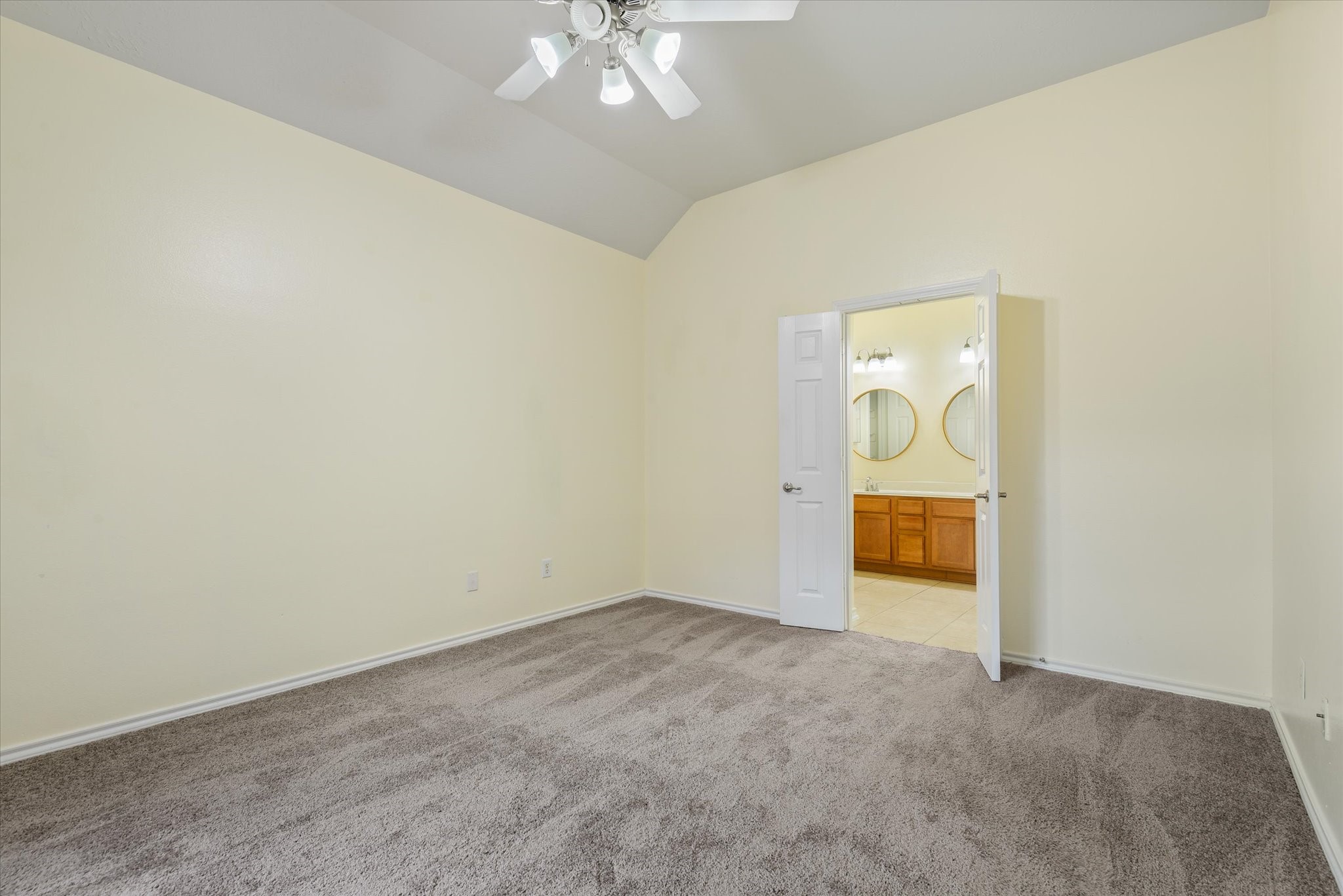 Bedroom new carpet
