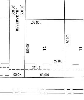 Photo for illustration purposes only. Buyer will need to verify lot dimensions and any applicable easements.