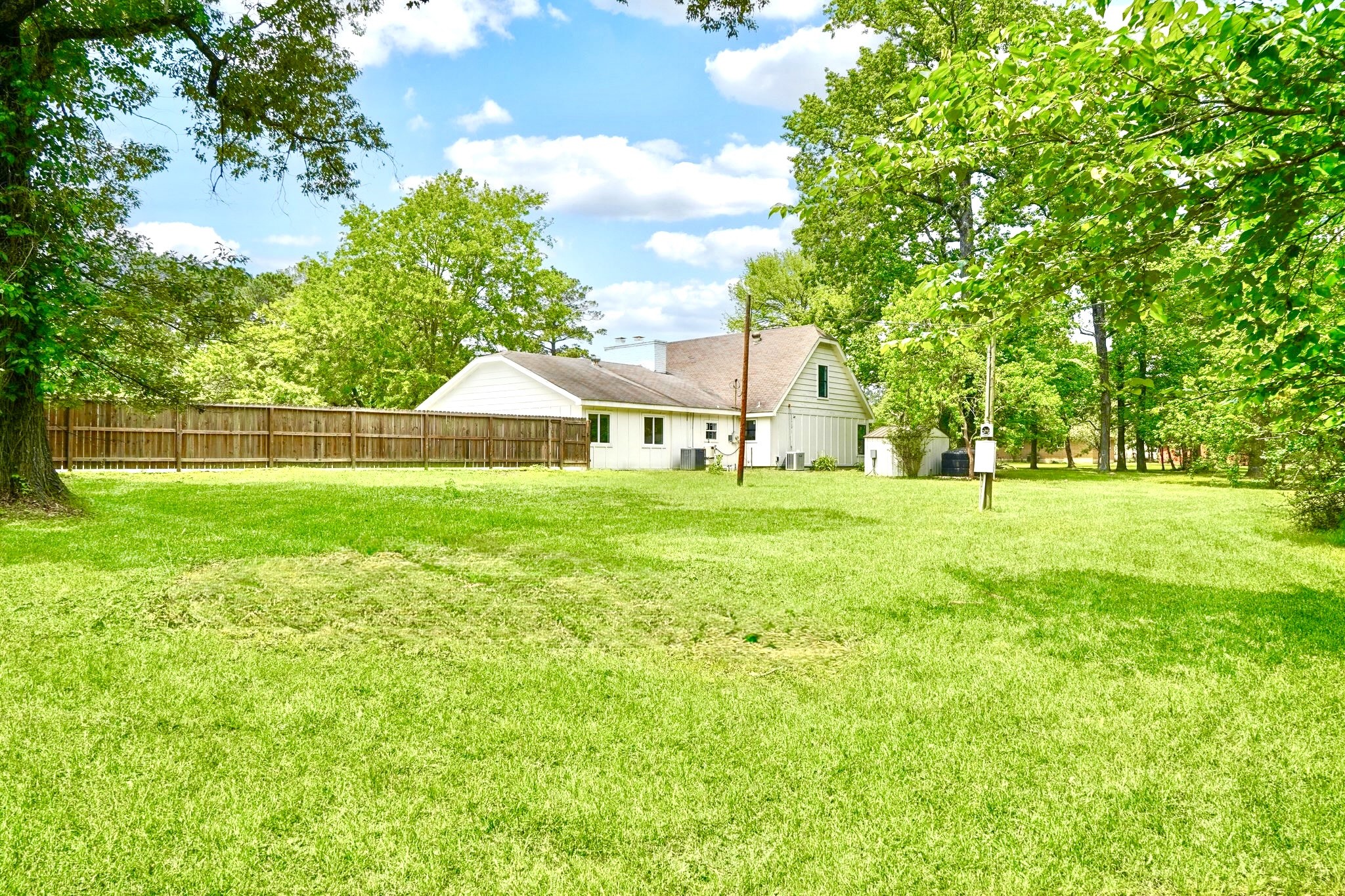 Rear of Home / Backyard - Tons of Space!