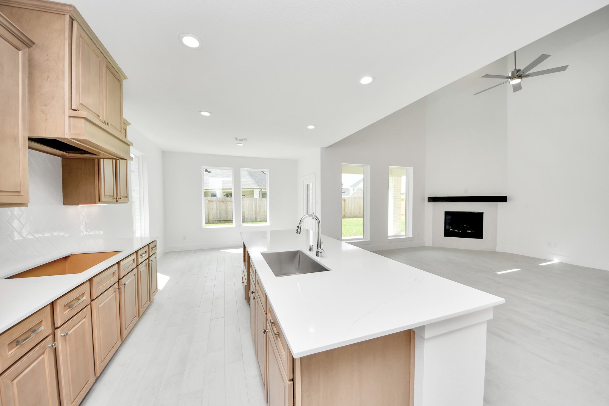 This generously spacious kitchen is a dream realized! Sample photo of completed home with similar floor plan. Actual colors and selections may vary.