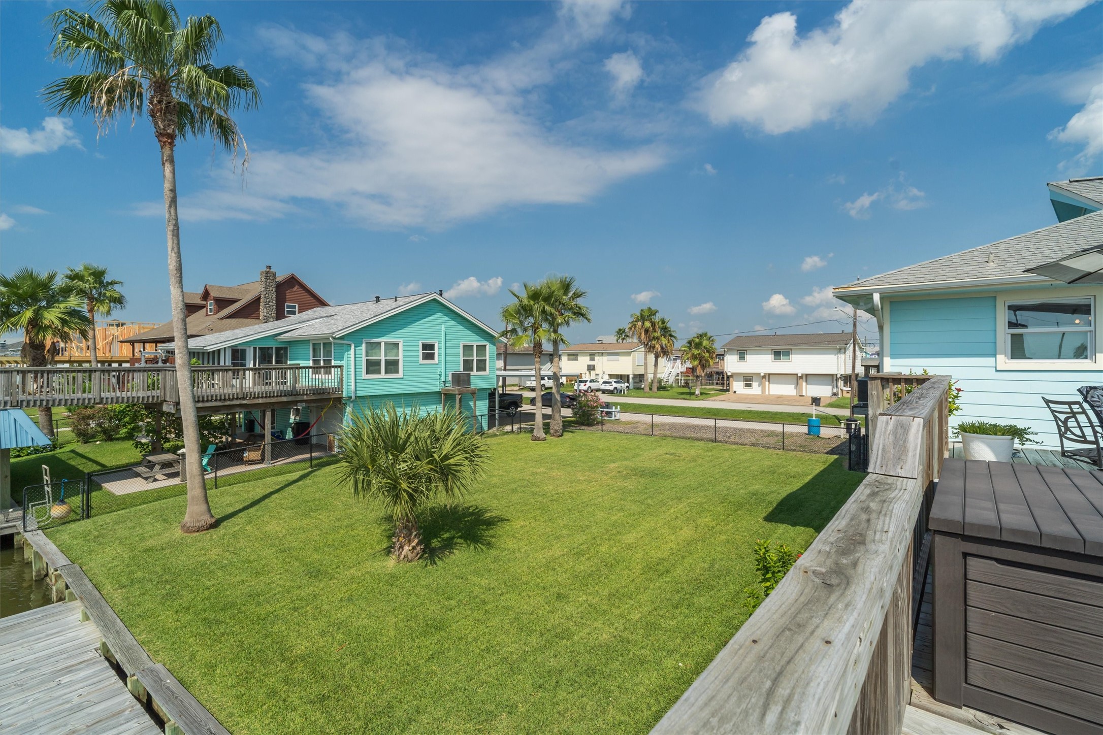 The open lot is a buyers dream, offering endless possibilities to create the perfect outdoor oasis. Add a pool, pool house, palapa bar, or anything you envisionthis spacious property is ready for your custom touches and ultimate relaxation
