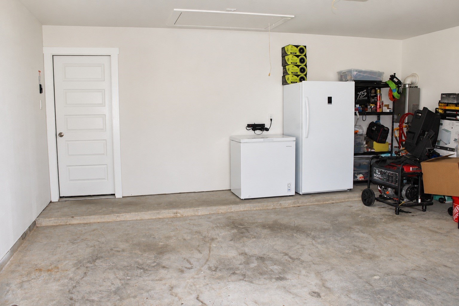 Two-Car Garage with Attic Access