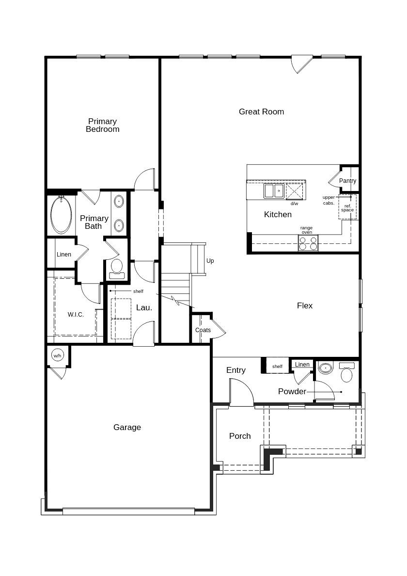 This floor plan features 4 bedrooms, 2 full baths, 1 half bath, and over 2,500 square feet of living space. This floor plan features 4 bedrooms, 2 full baths, 1 half bath, and over 2,500 square feet of living space.