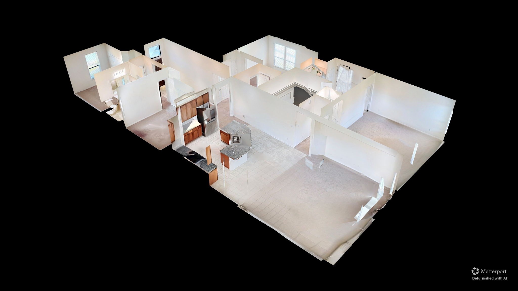 You can tour this absolutely incredible home from the comfort of your own computer in 3D! Do not forget to click the link to the virtual tour and see all this home has to offer!NEIGHBORS, ample yard space in front and the back, lush landscaping and well-maintained yard!