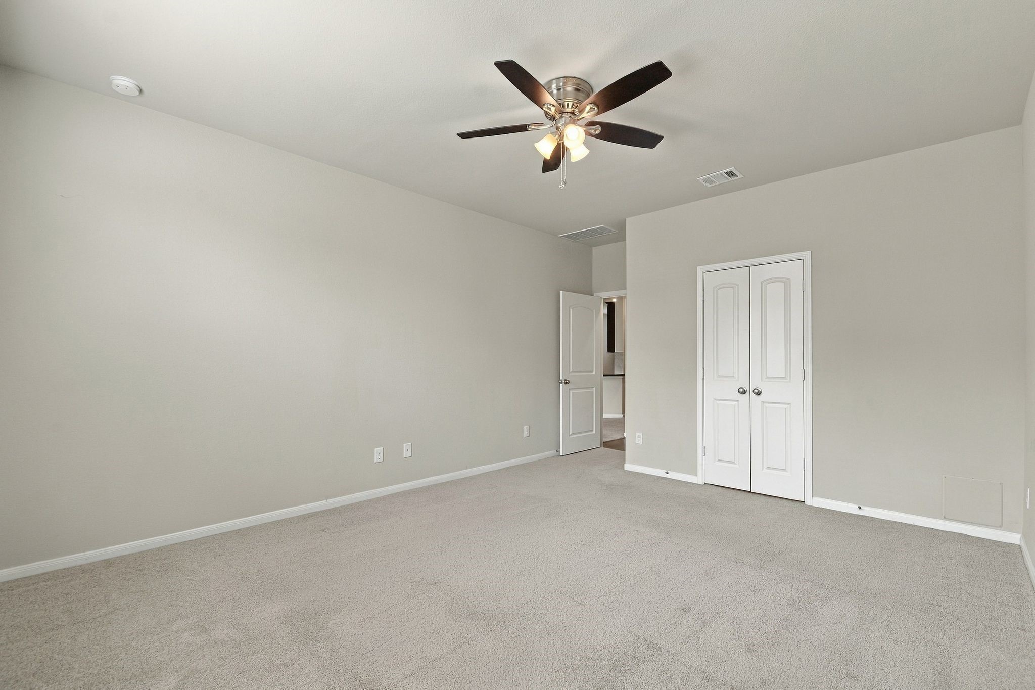 Another angle of the primary bedroom