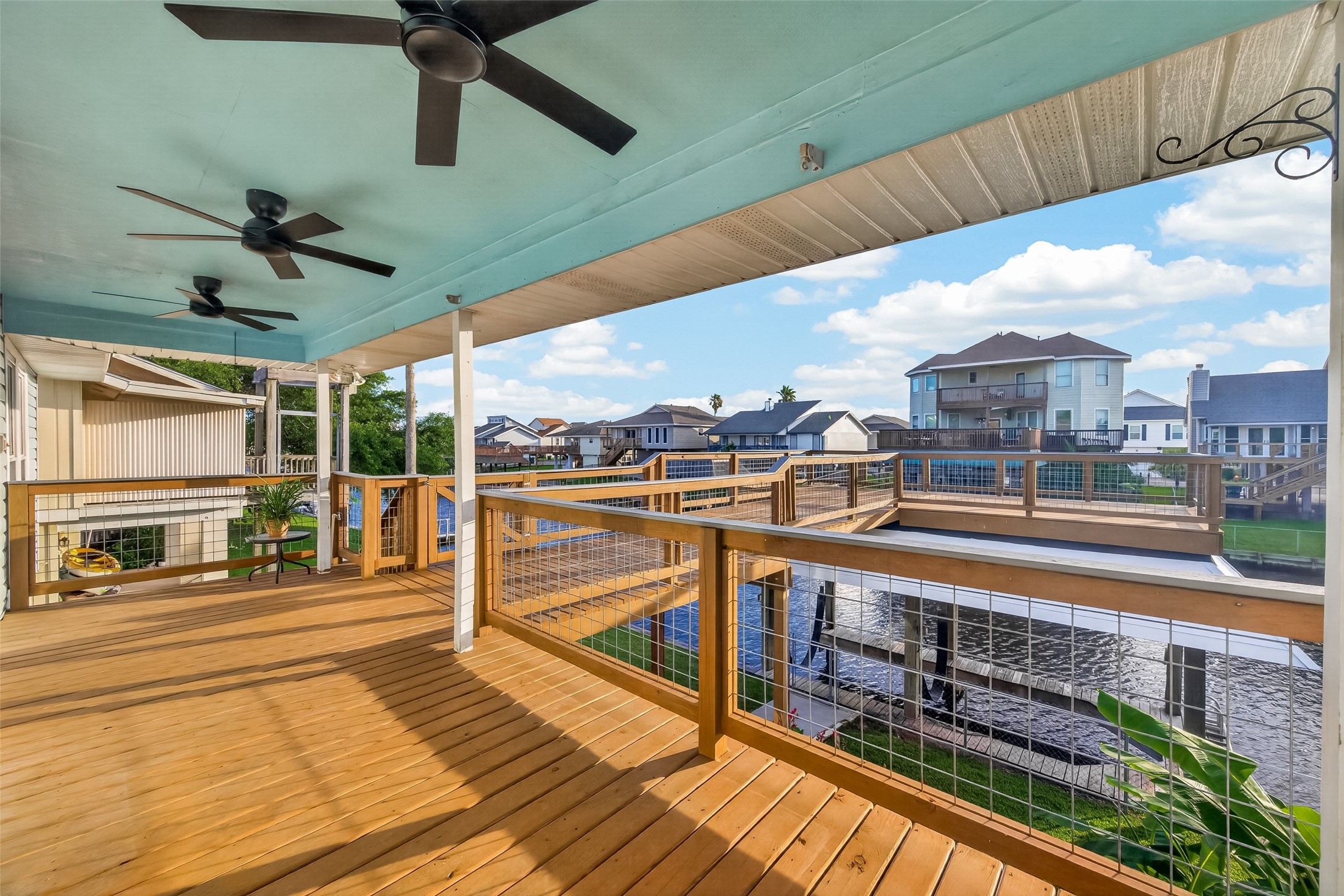 Gorgeous sunsets and waterfront access.  A Happy Place to be!