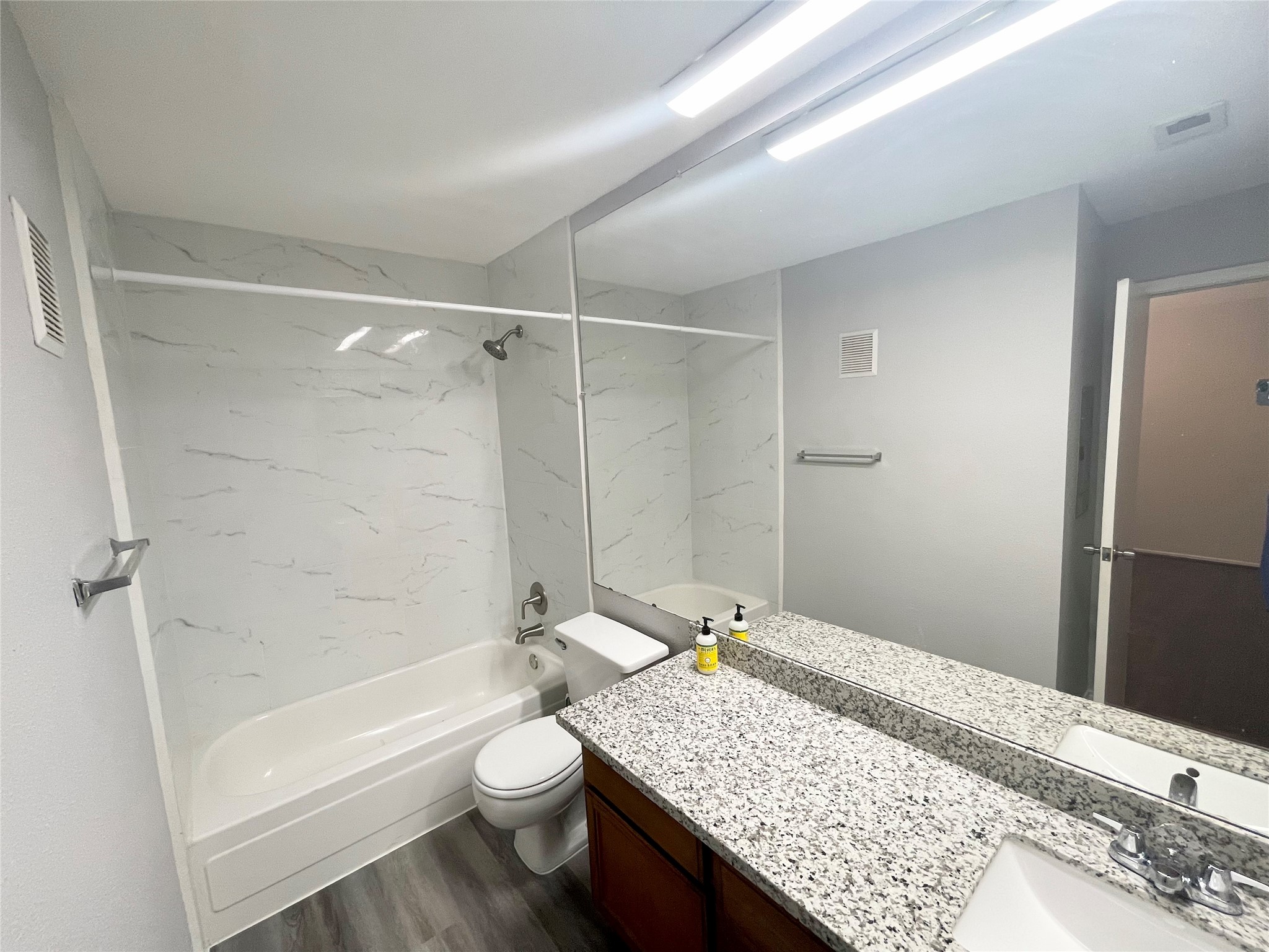 Remodeled shower