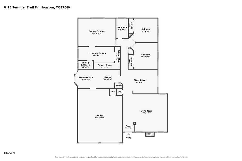 8123 Summer Trail Drive, Houston, TX 77040