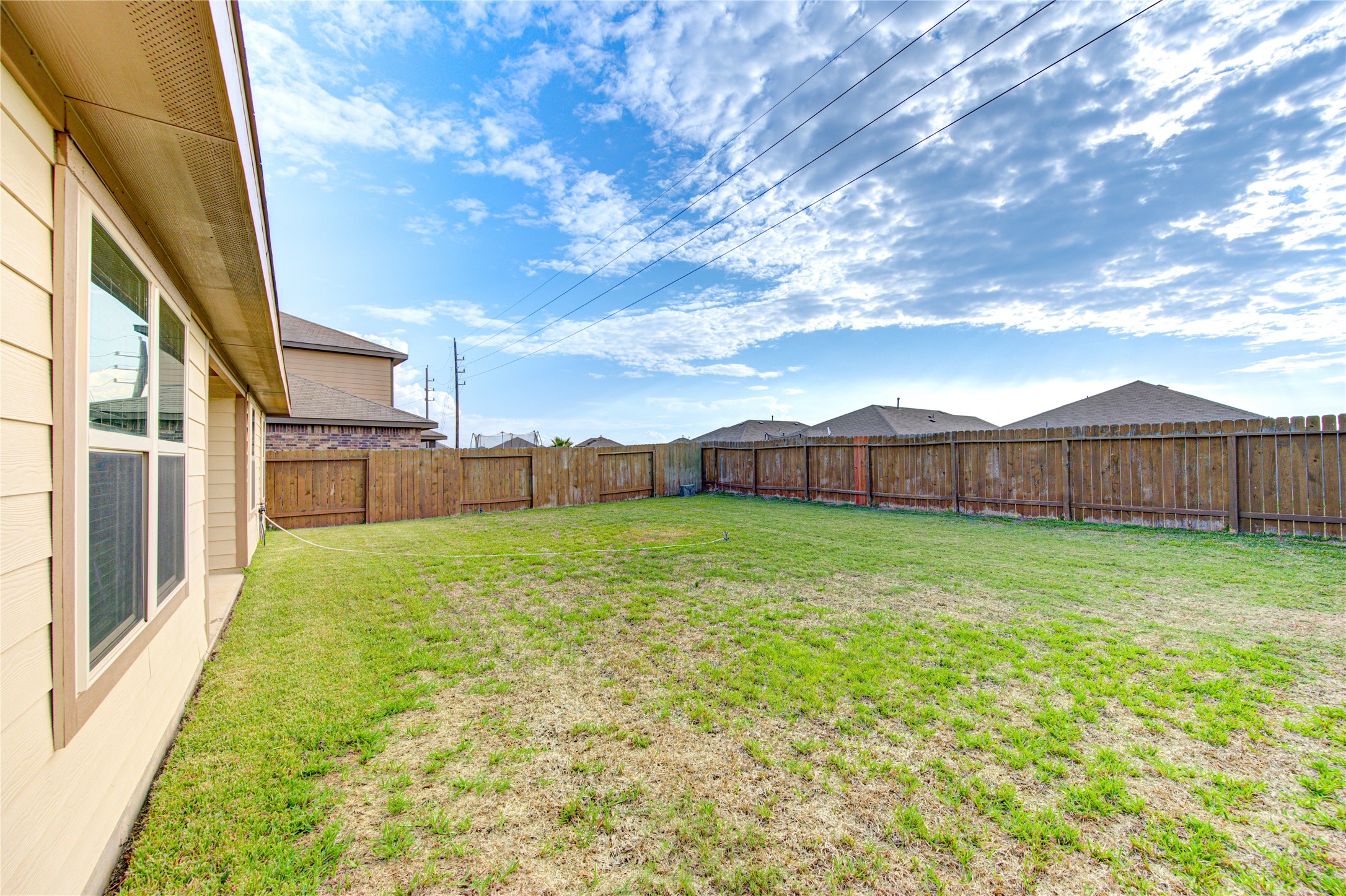 large yard