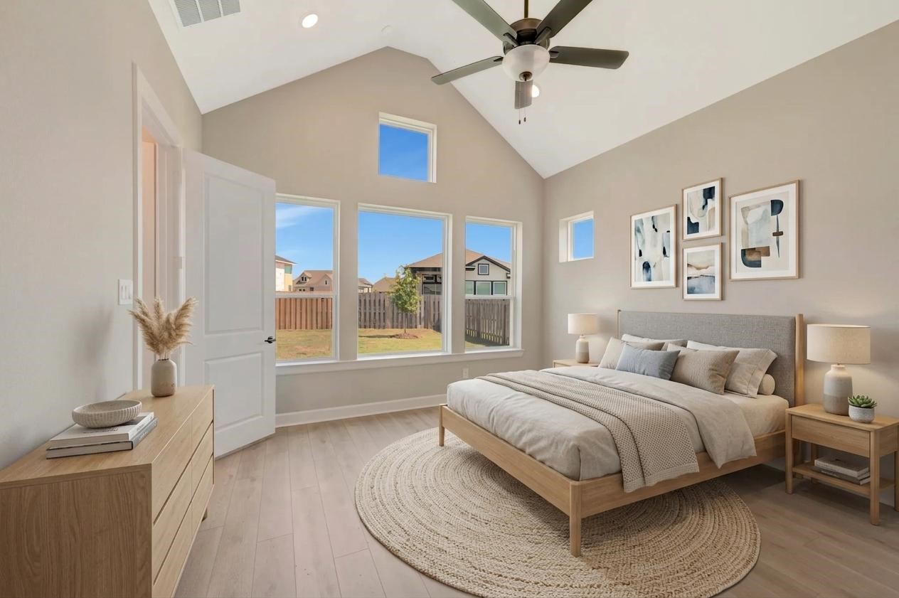 Virtually staged to give you the visual you need to see furniture placement and how the home can live.