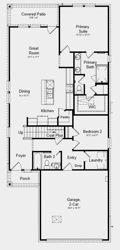 Additional Highlights Include: extended patio, granite countertops, LVP flooring throughout, smart thermostat, and full sod.