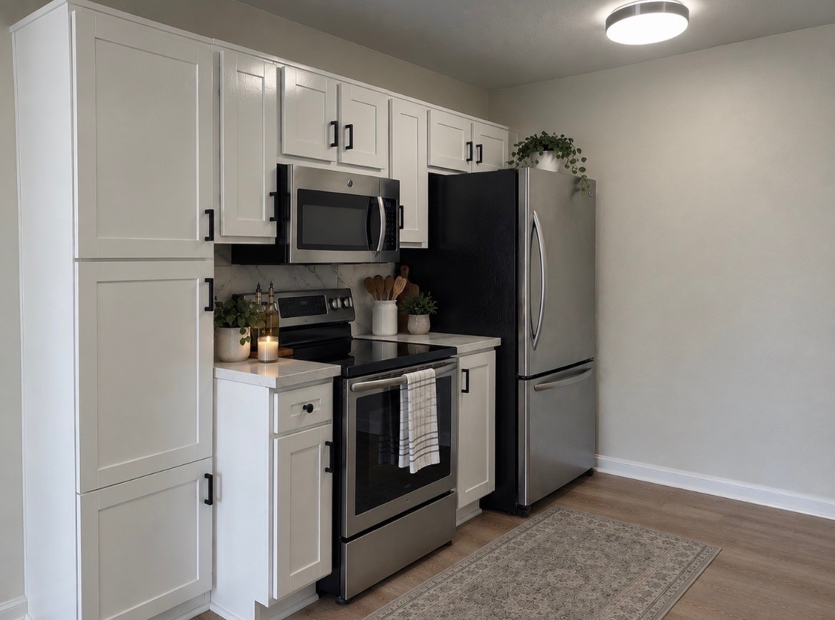 AI Staged Kitchen