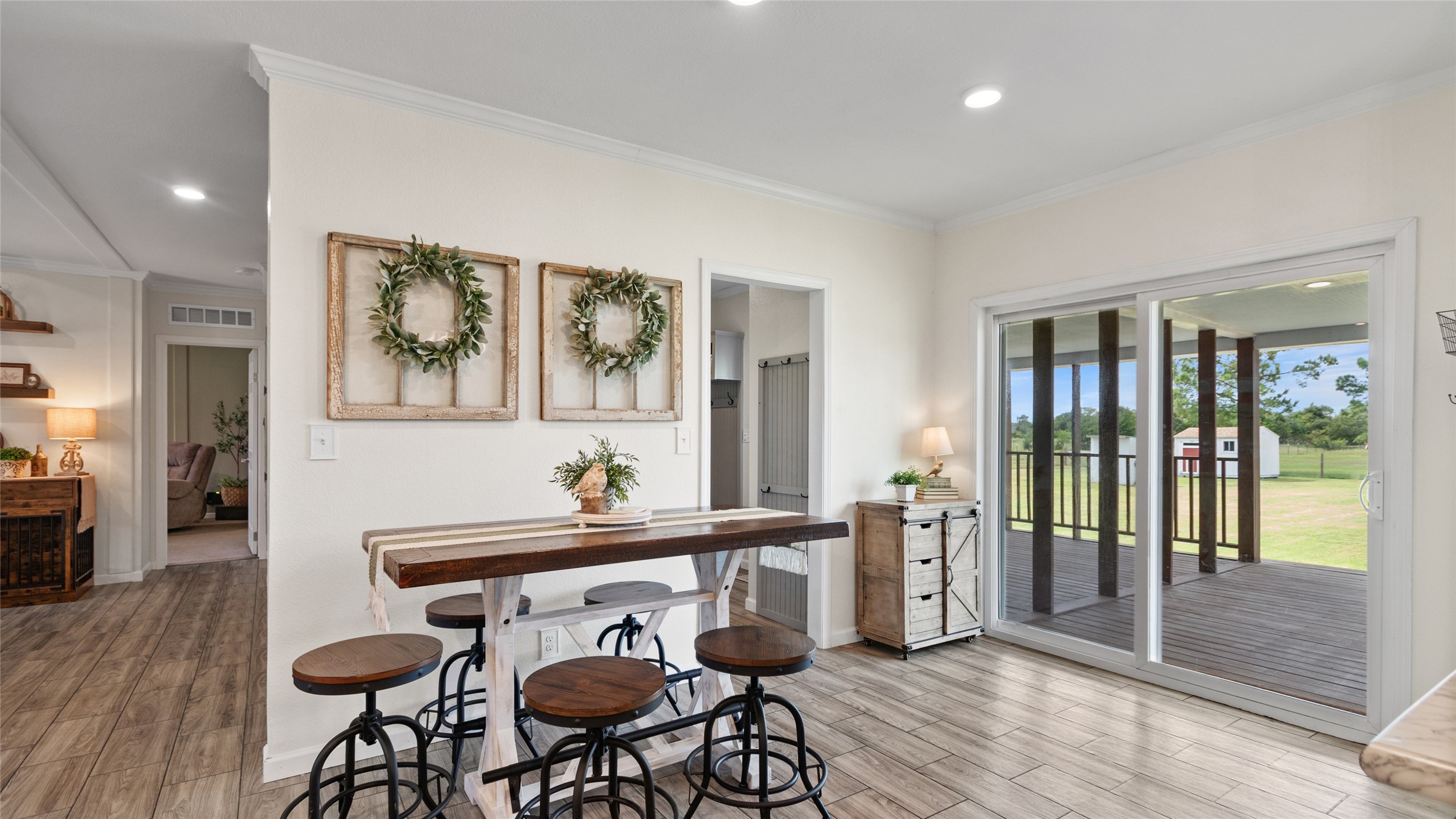 Dining area