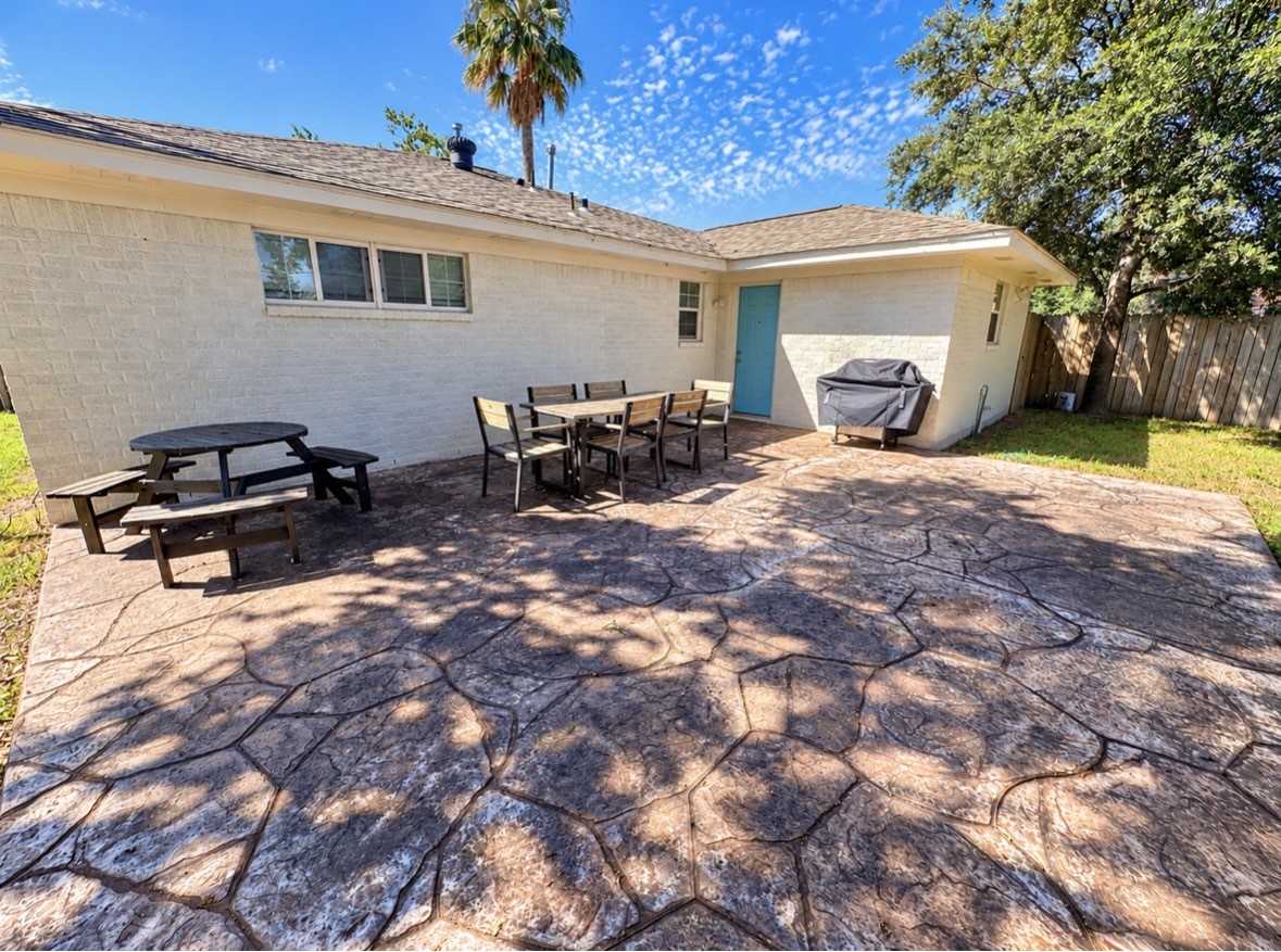 Huge Back patio