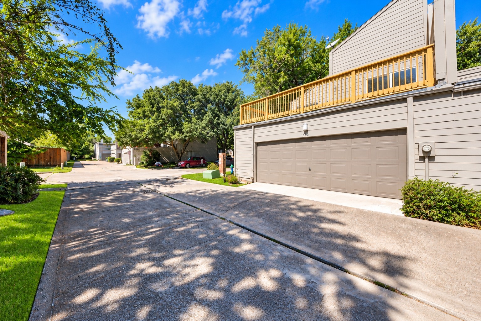 Townhome Offers an Attached Two Car Garage!