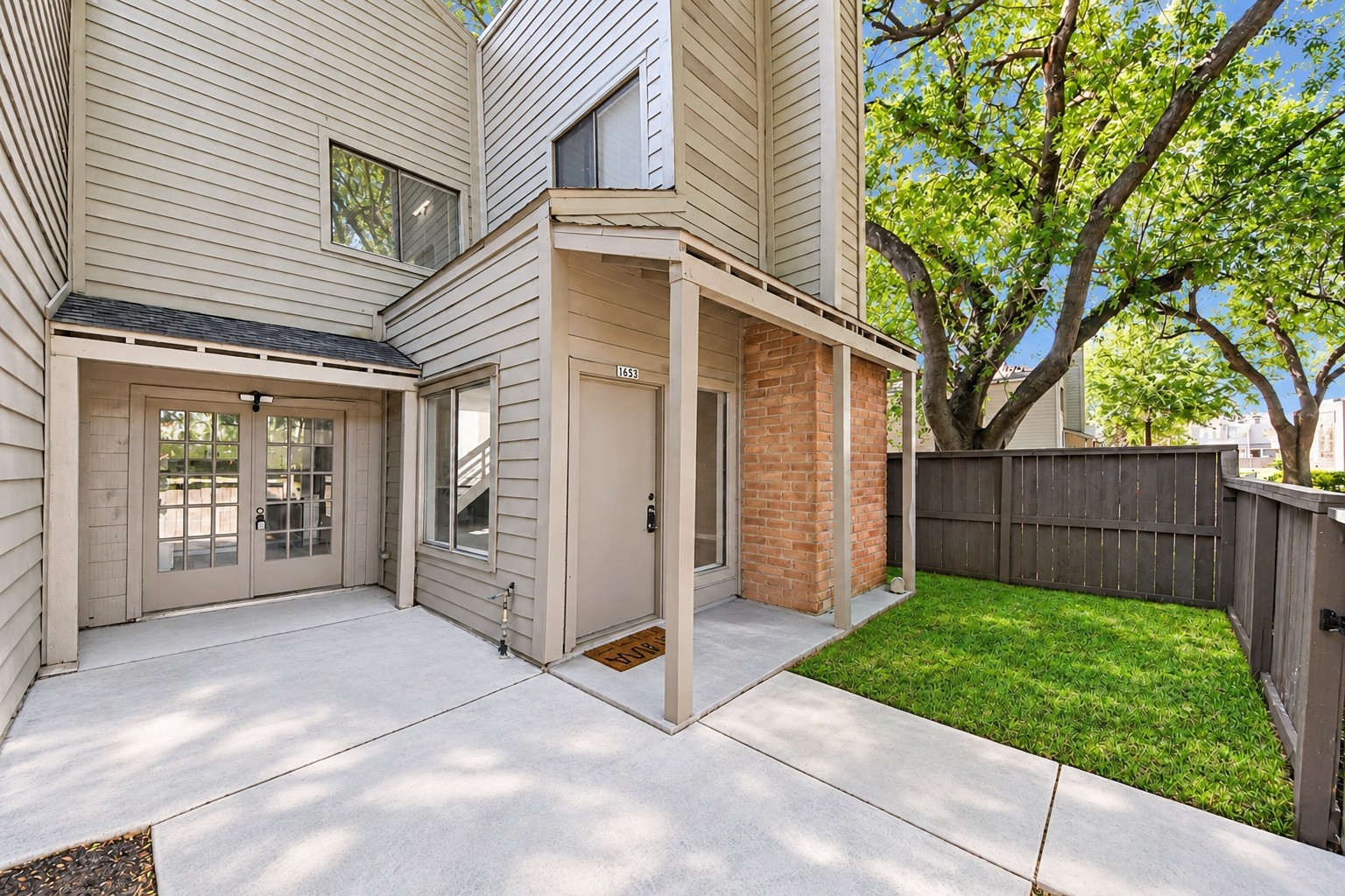 Front Patio Area!