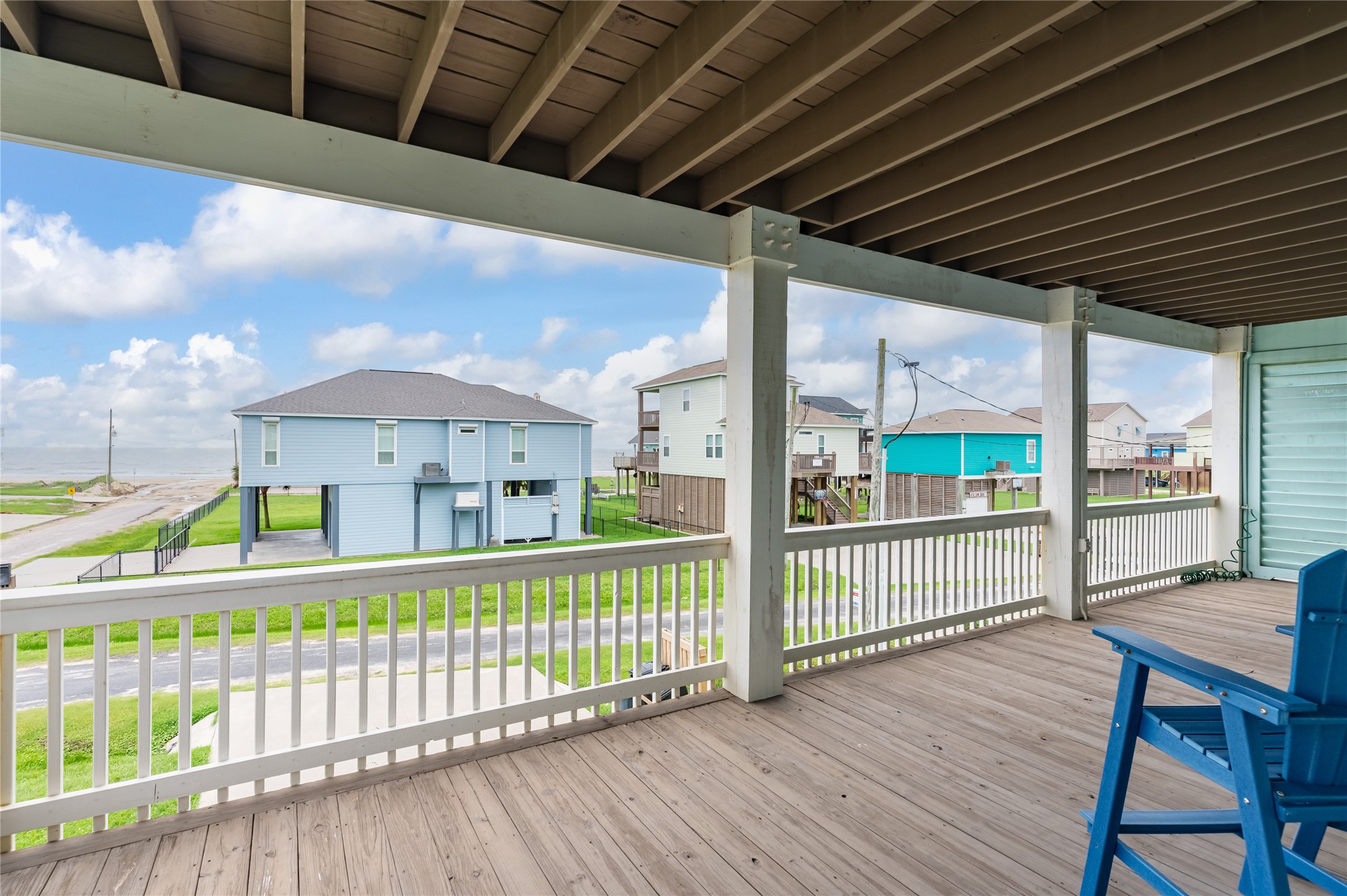 Step onto your expansive covered deck and take in refreshing coastal views with plenty of room to relax or entertain.