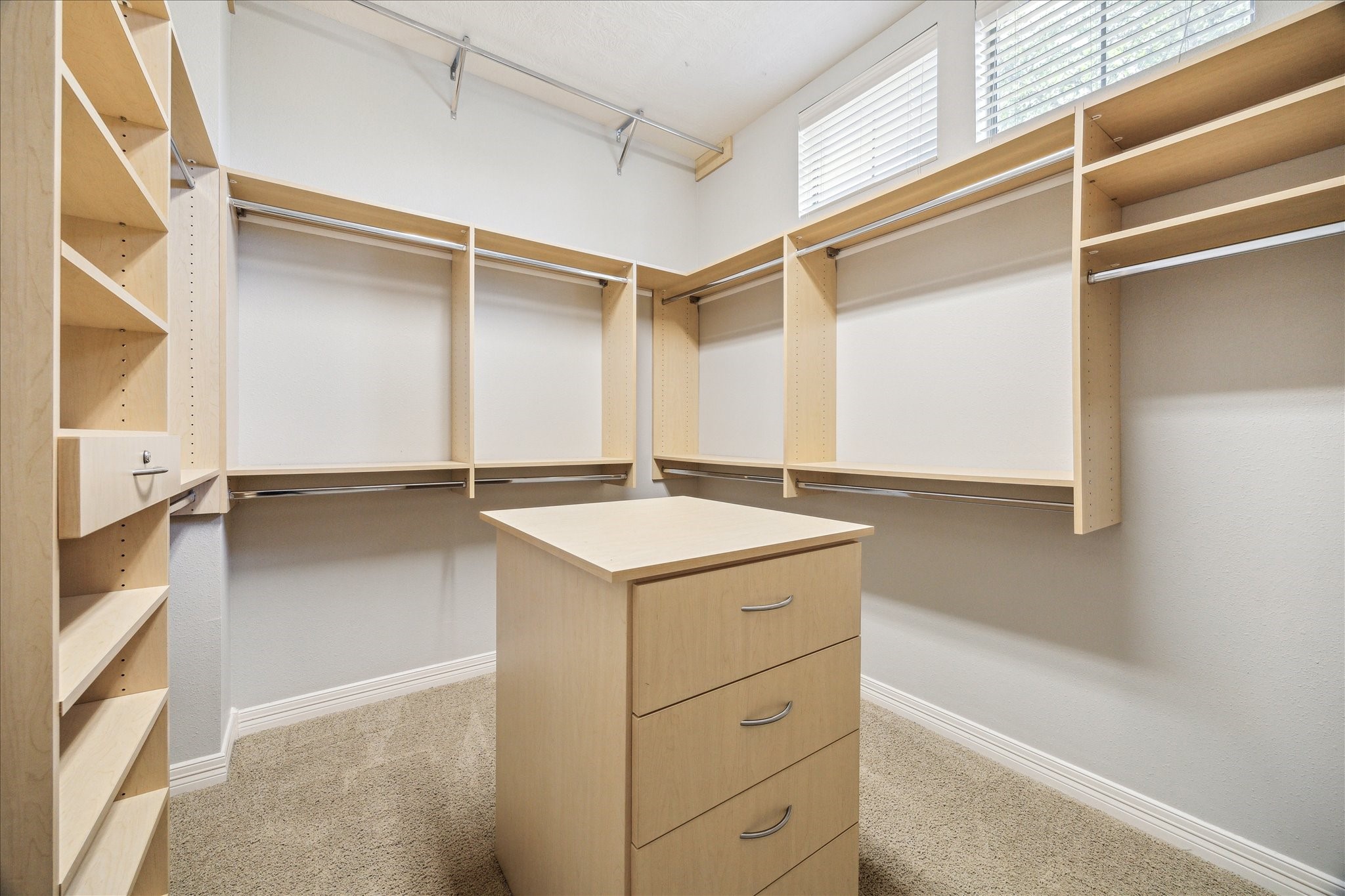 Two custom California closets built in 2025