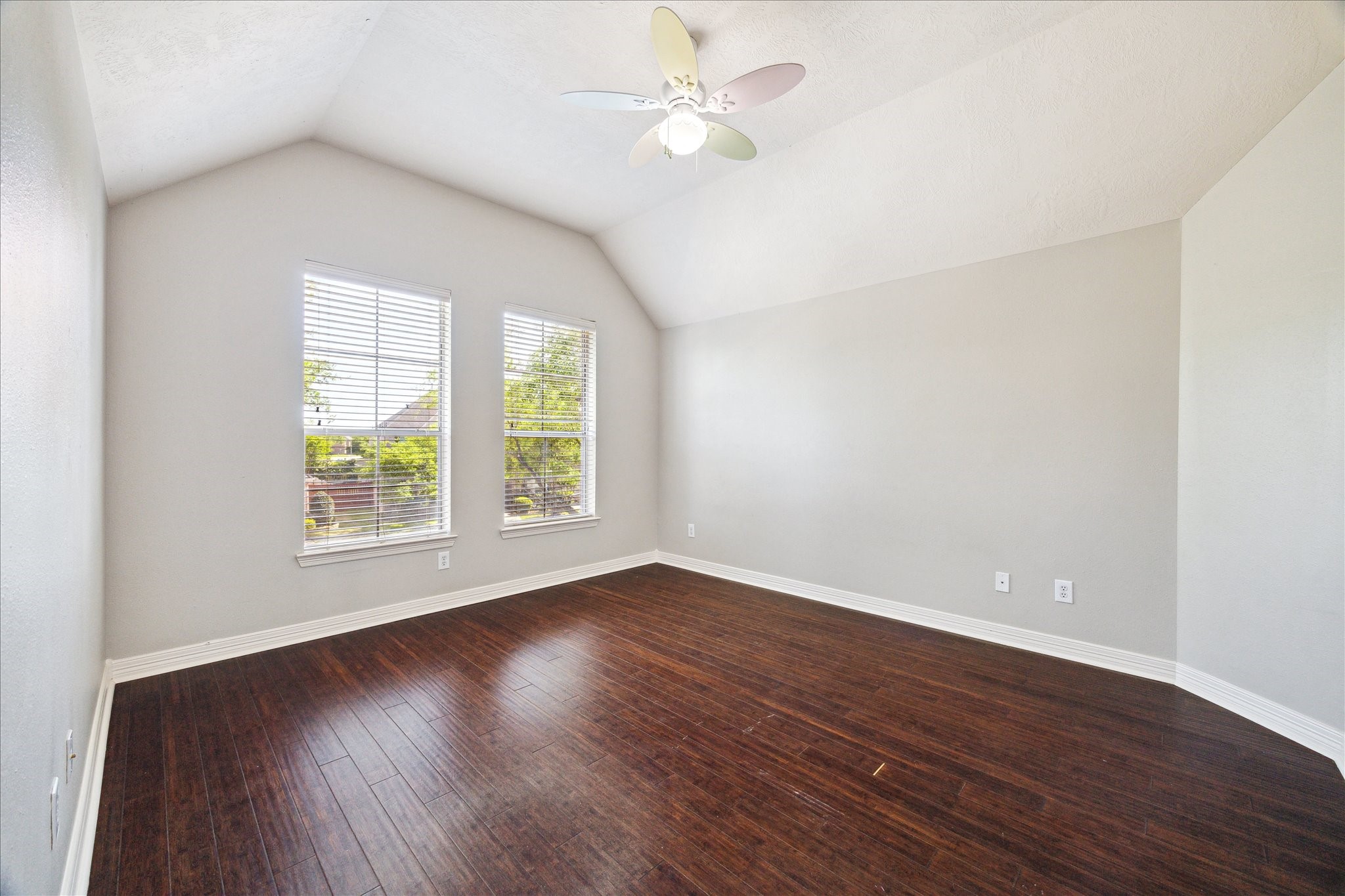 Fourth bedroom up w front yard views