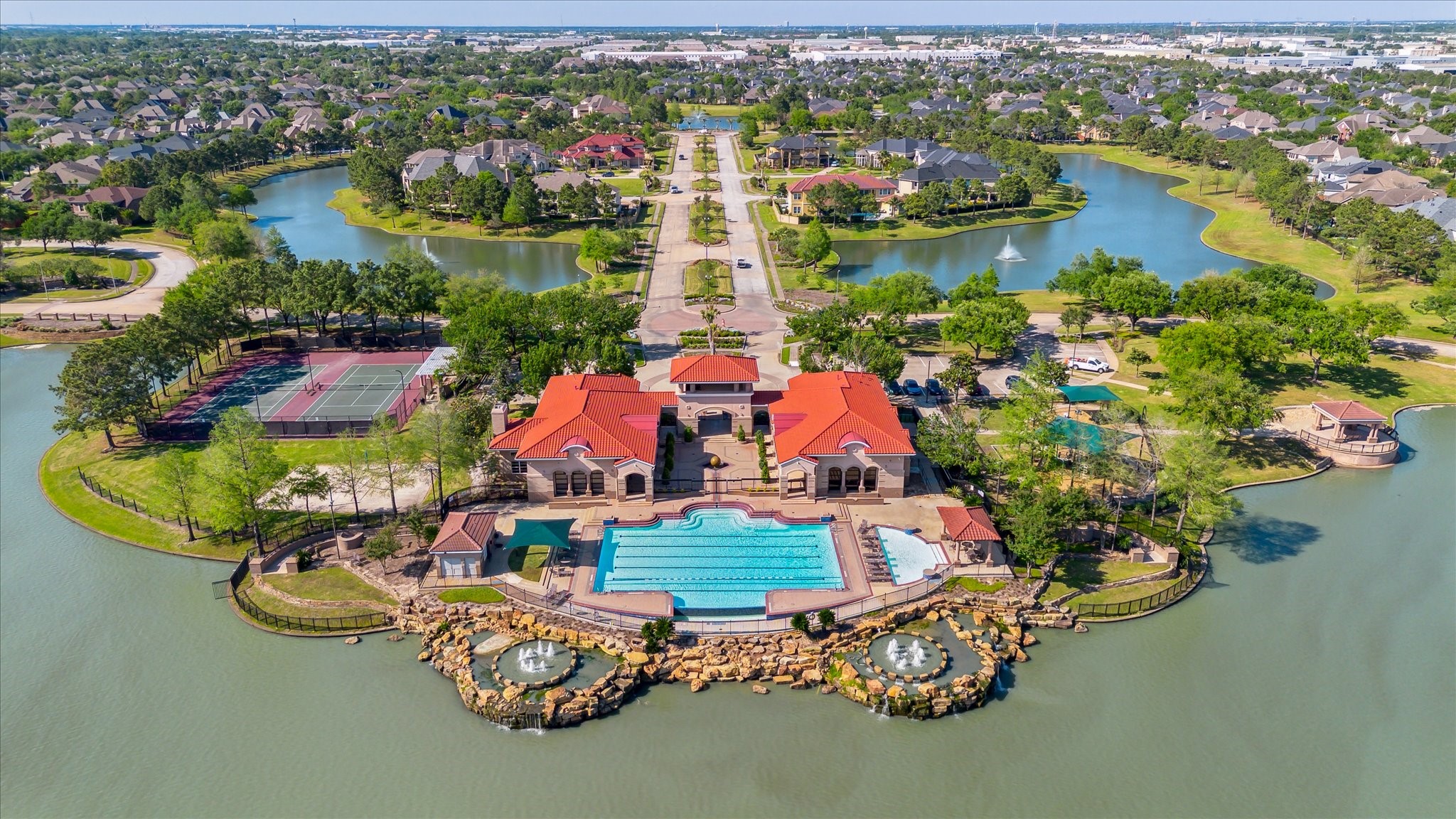 Walking distance to community lakes, pools, parks & club house included