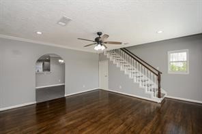 Another view of the spacious living room