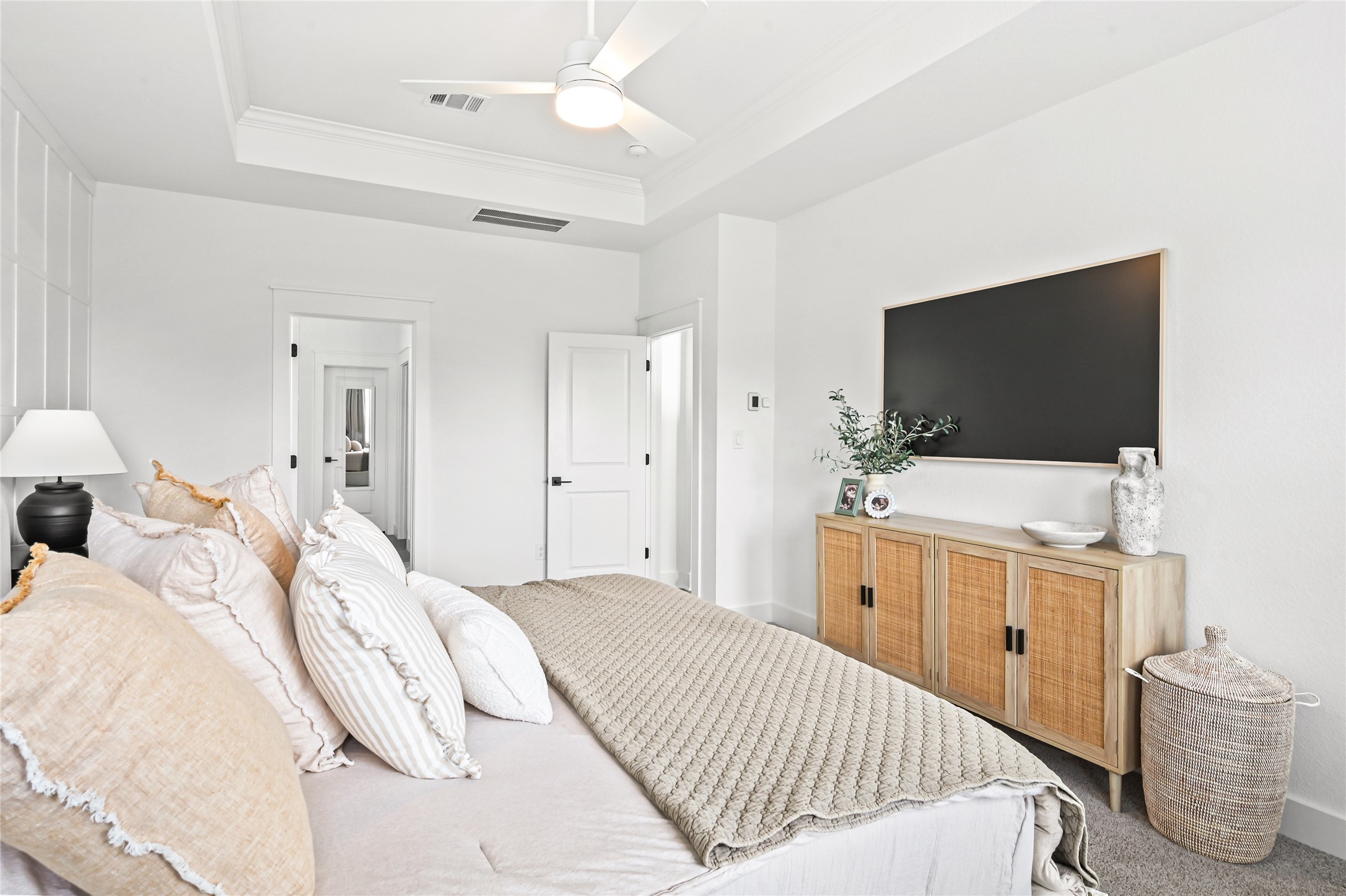 generously sized bedroom