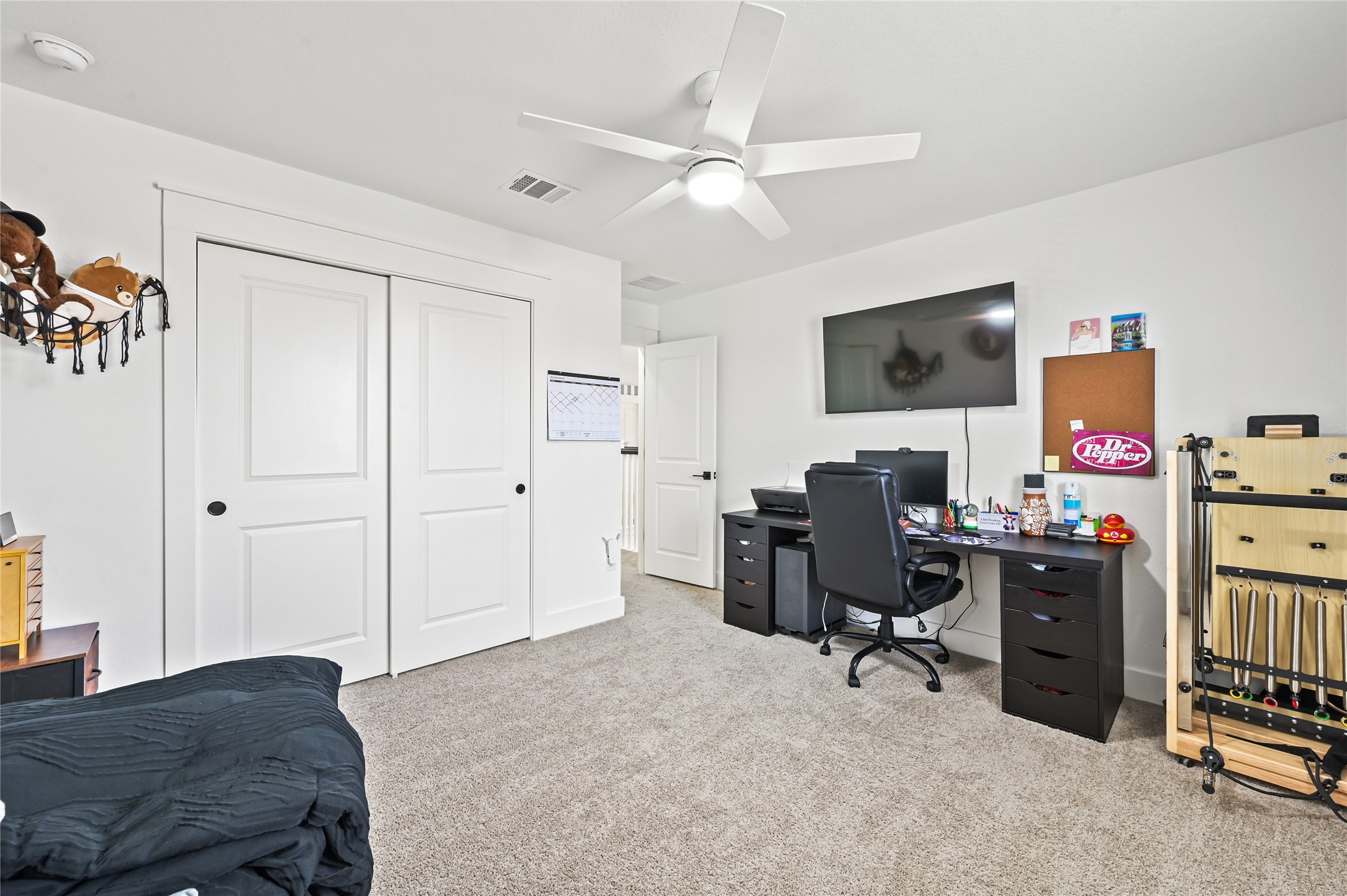 Generously sized bedroom