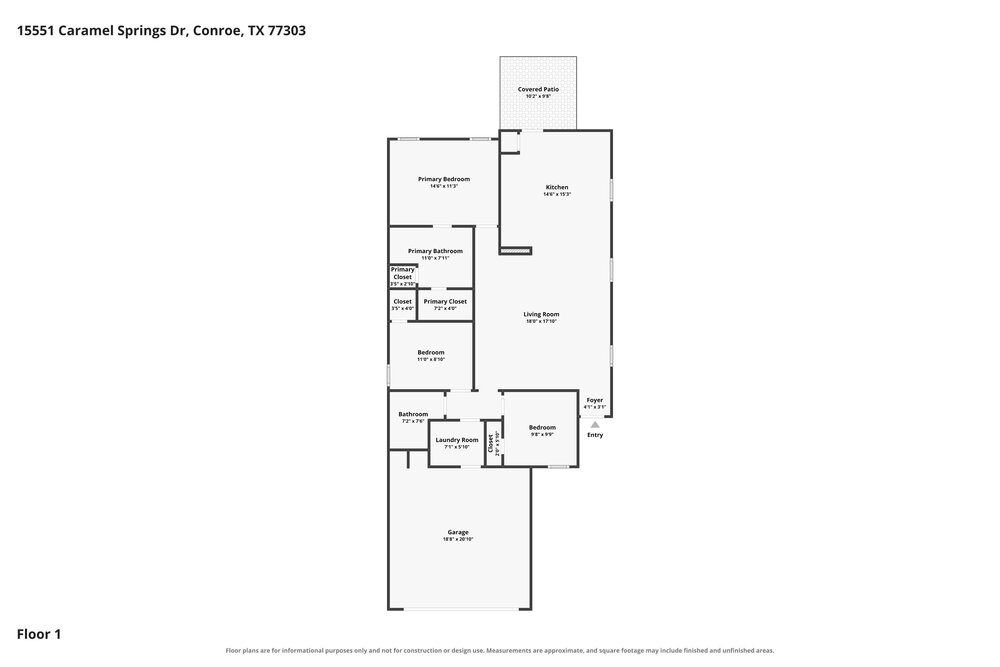 15551 Caramel Springs Drive, Conroe, TX 77303