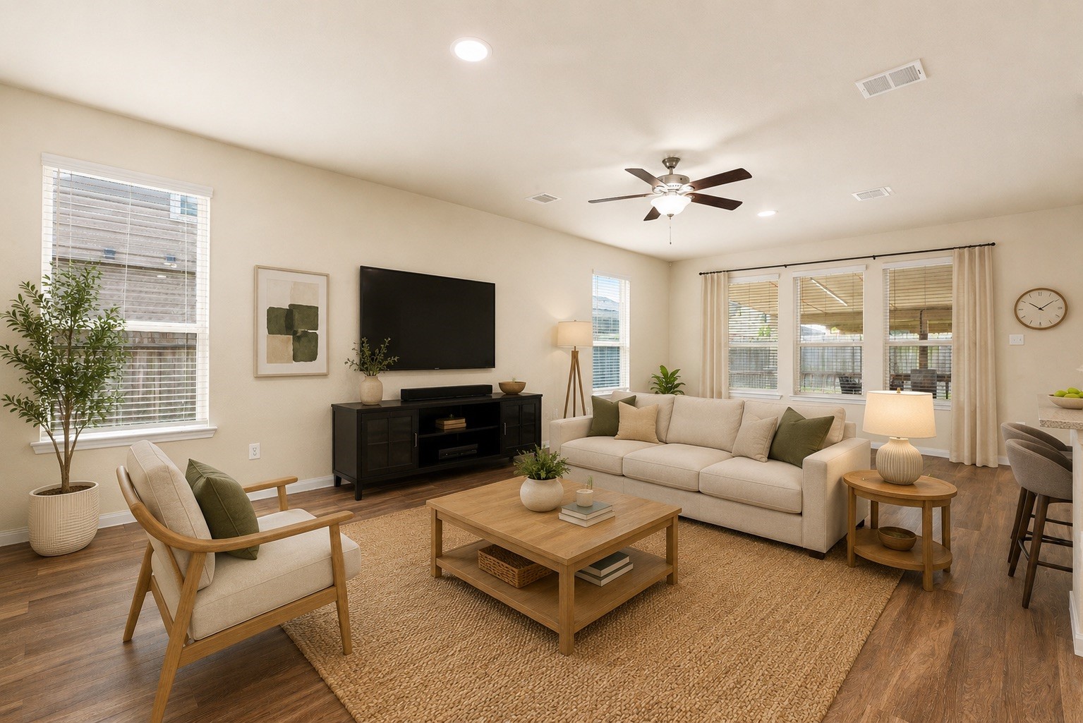 Virtual Staging: Living room