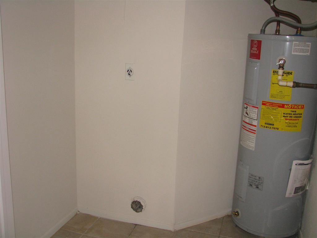 utility room in house