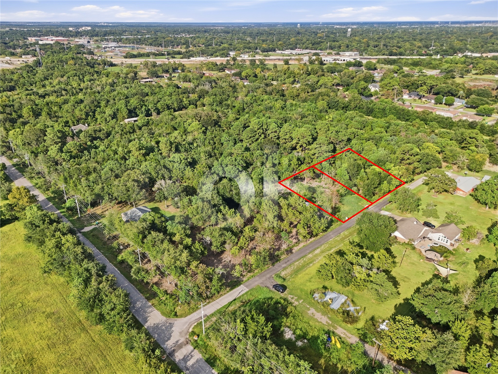 Two adjoining lots offering space and flexibility for your future plans.