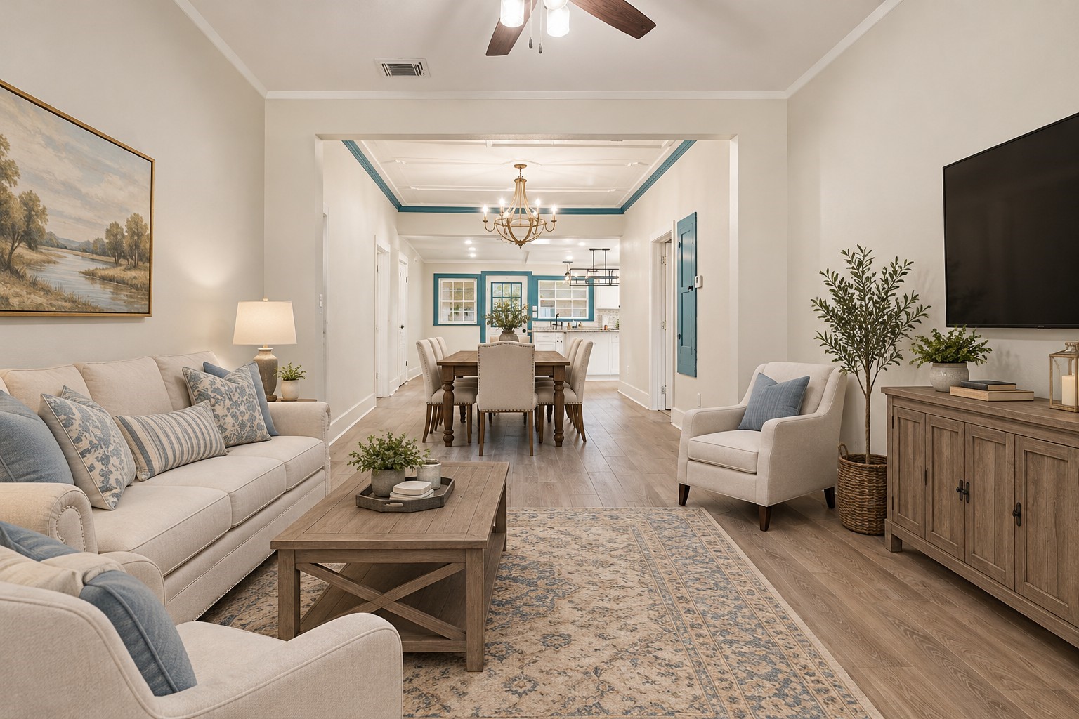 Virtually staged to show room possibility. Virtually staged to show room possibility.