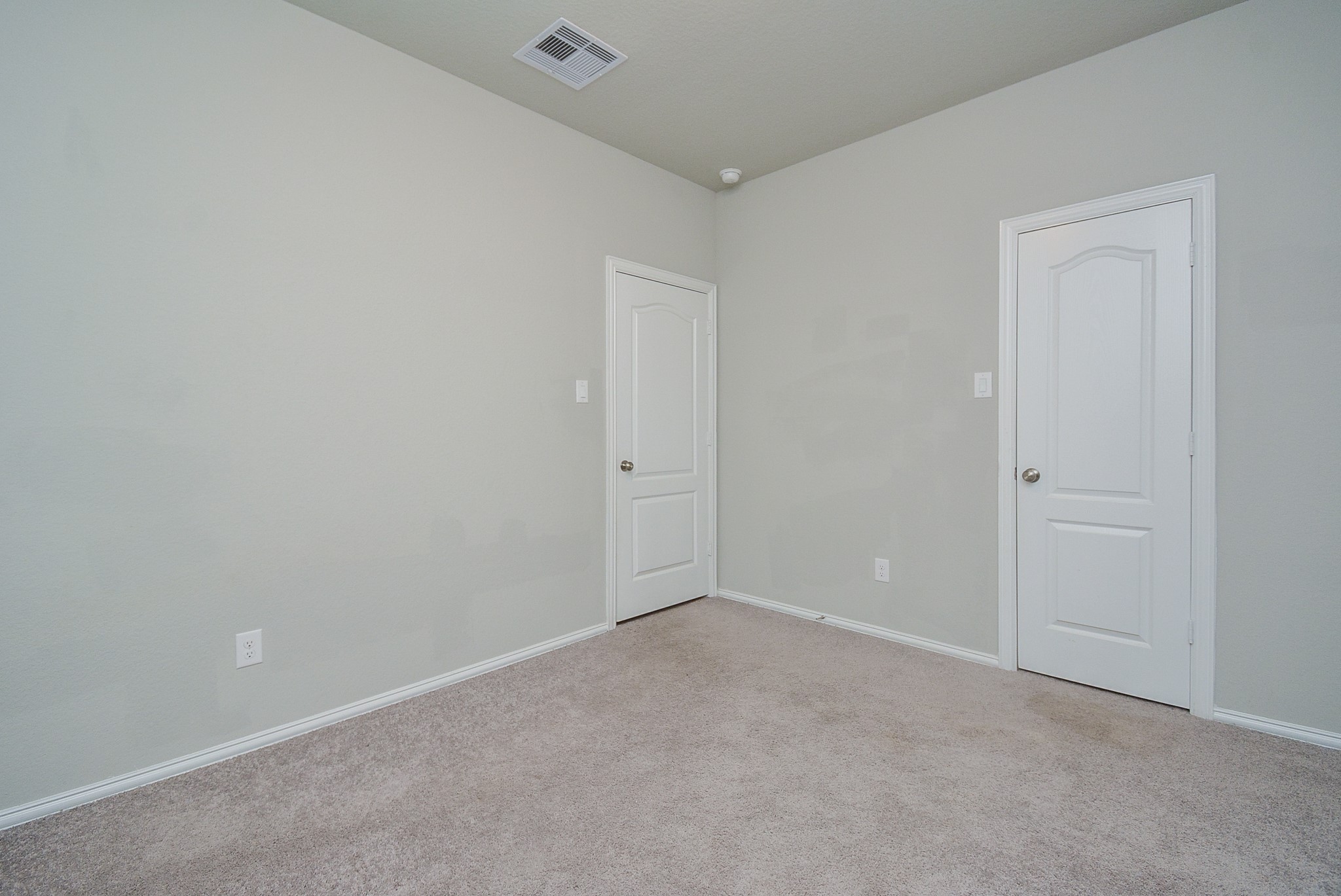 This secondary bedroom is perfect for family and visiting guests.