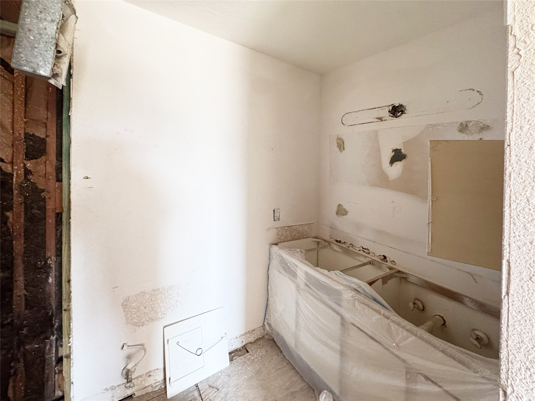 Unfinished Bathroom