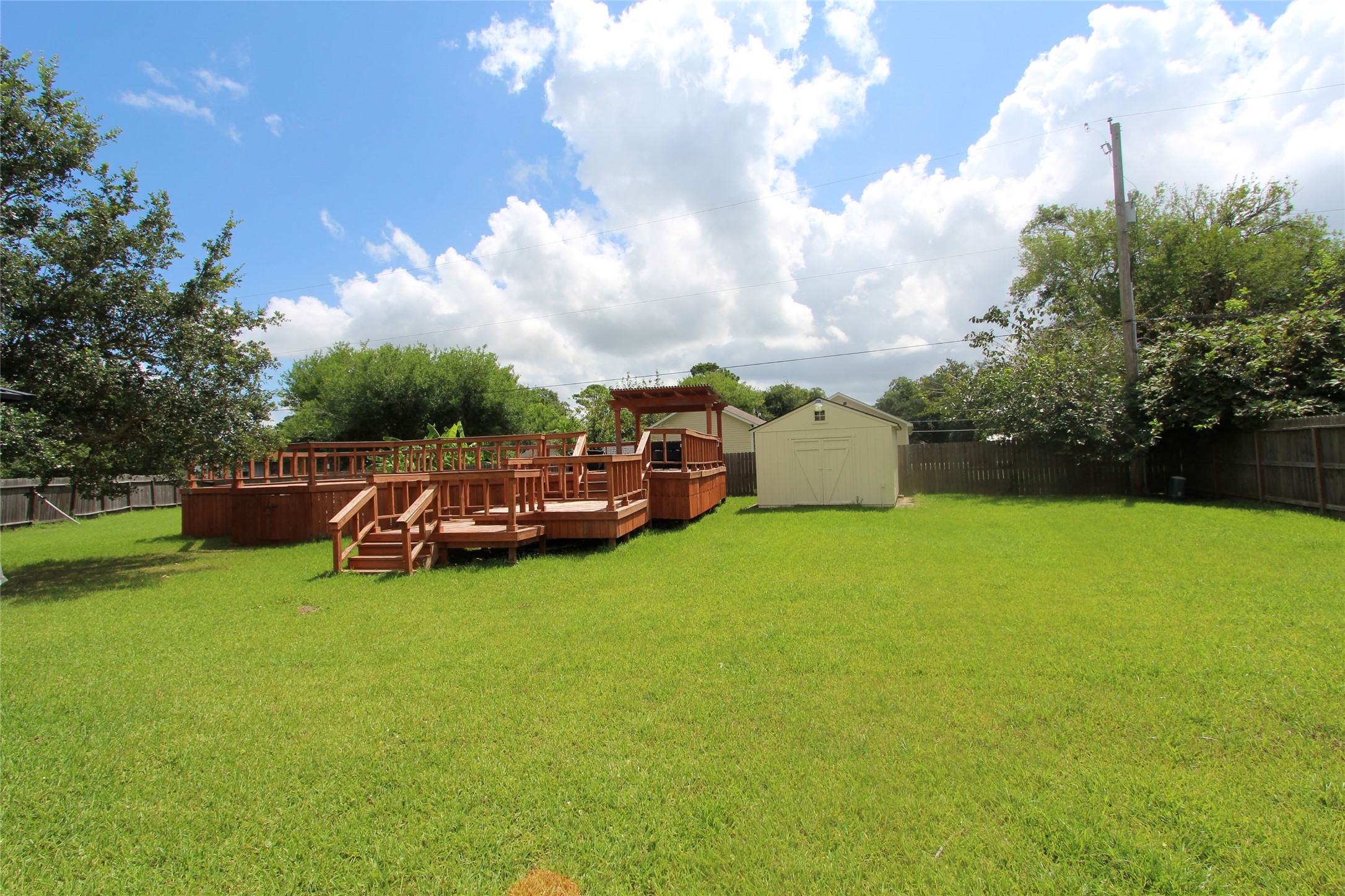 Huge Backyard!