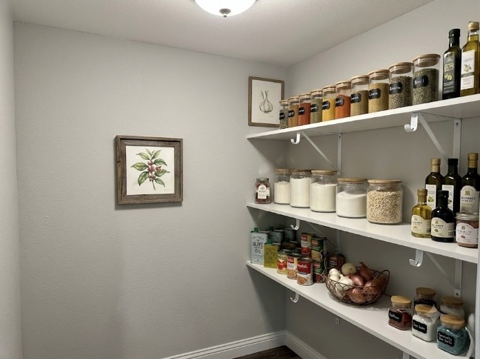 Staged Pantry